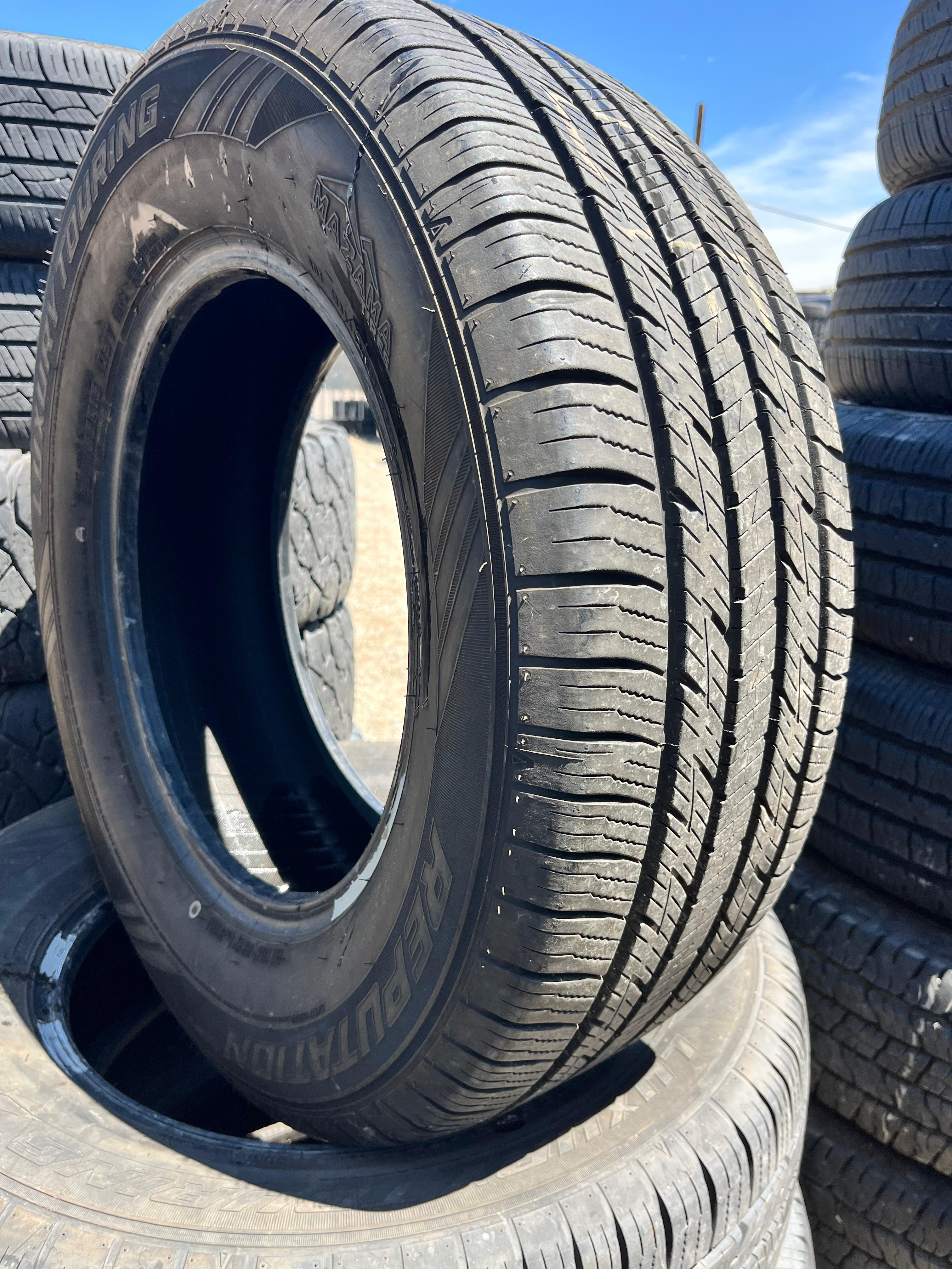 235/65R16 Pair (2 Used Tires) Maxama Tires Luxury Touring