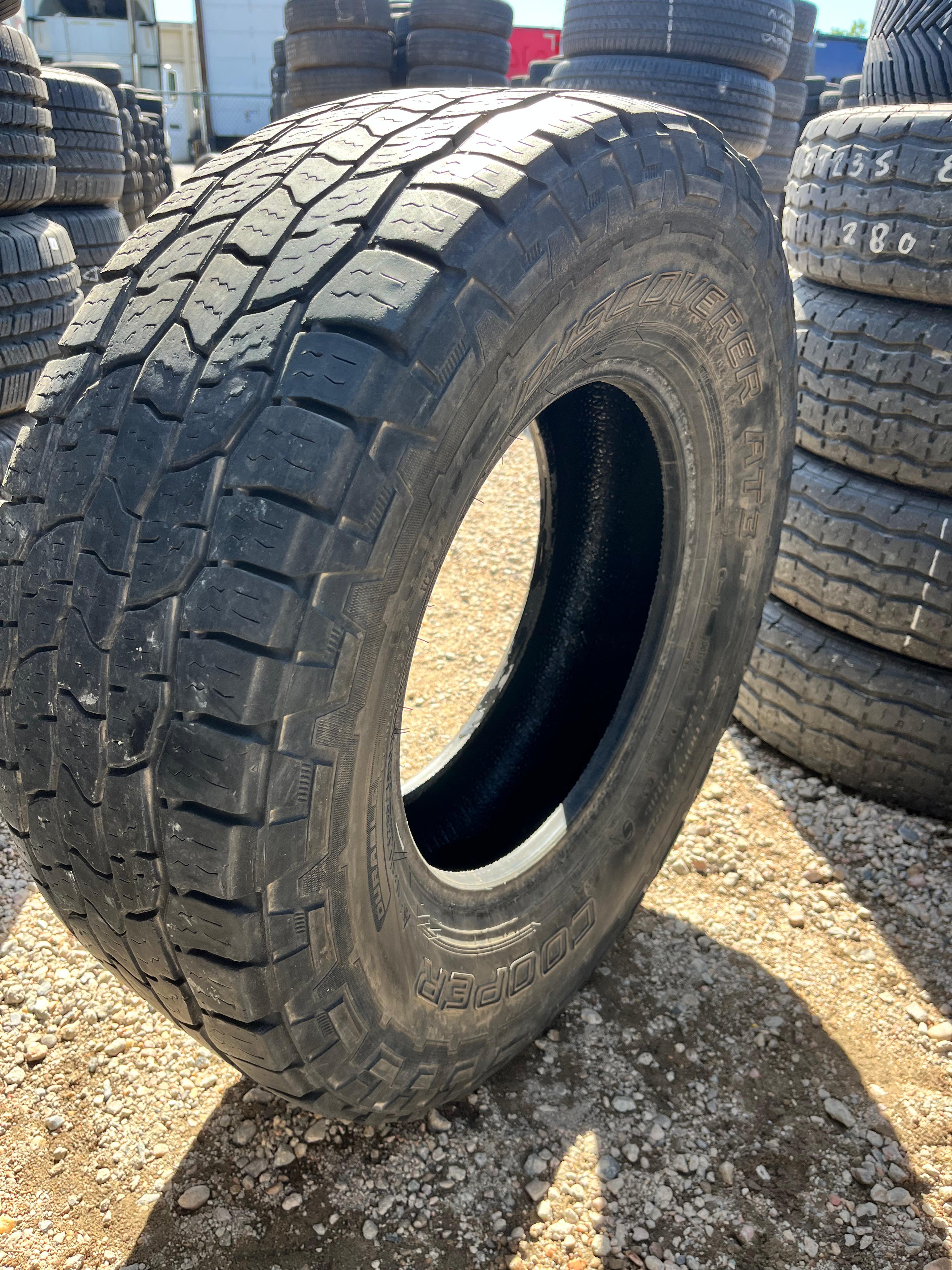 LT265/70R16 Pair (2 Used Tires) Cooper Discoverer (AT3)