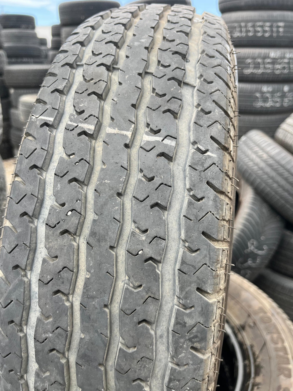 ST205/75R14 (3 Used Tires) Towstar SRT Radial