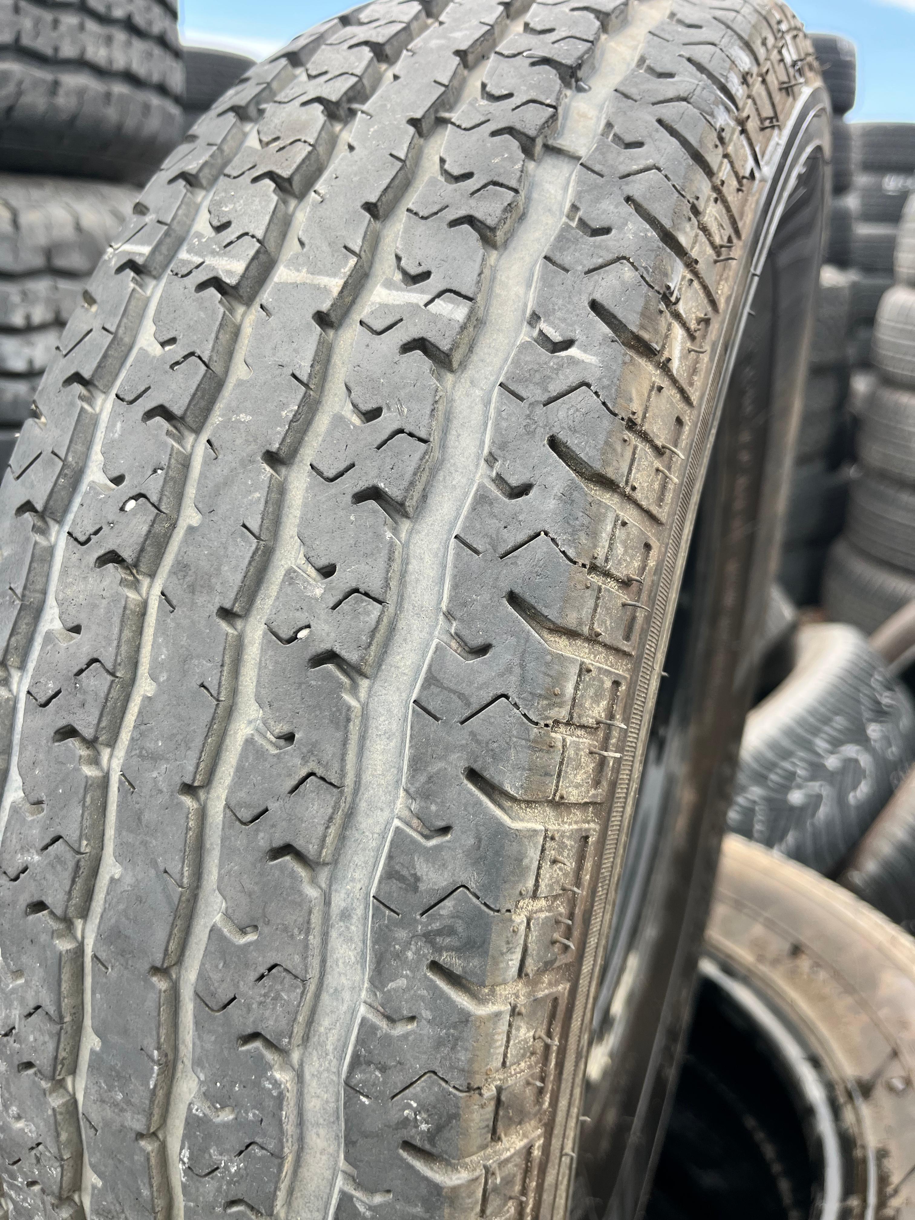 ST205/75R14 (3 Used Tires) Towstar SRT Radial