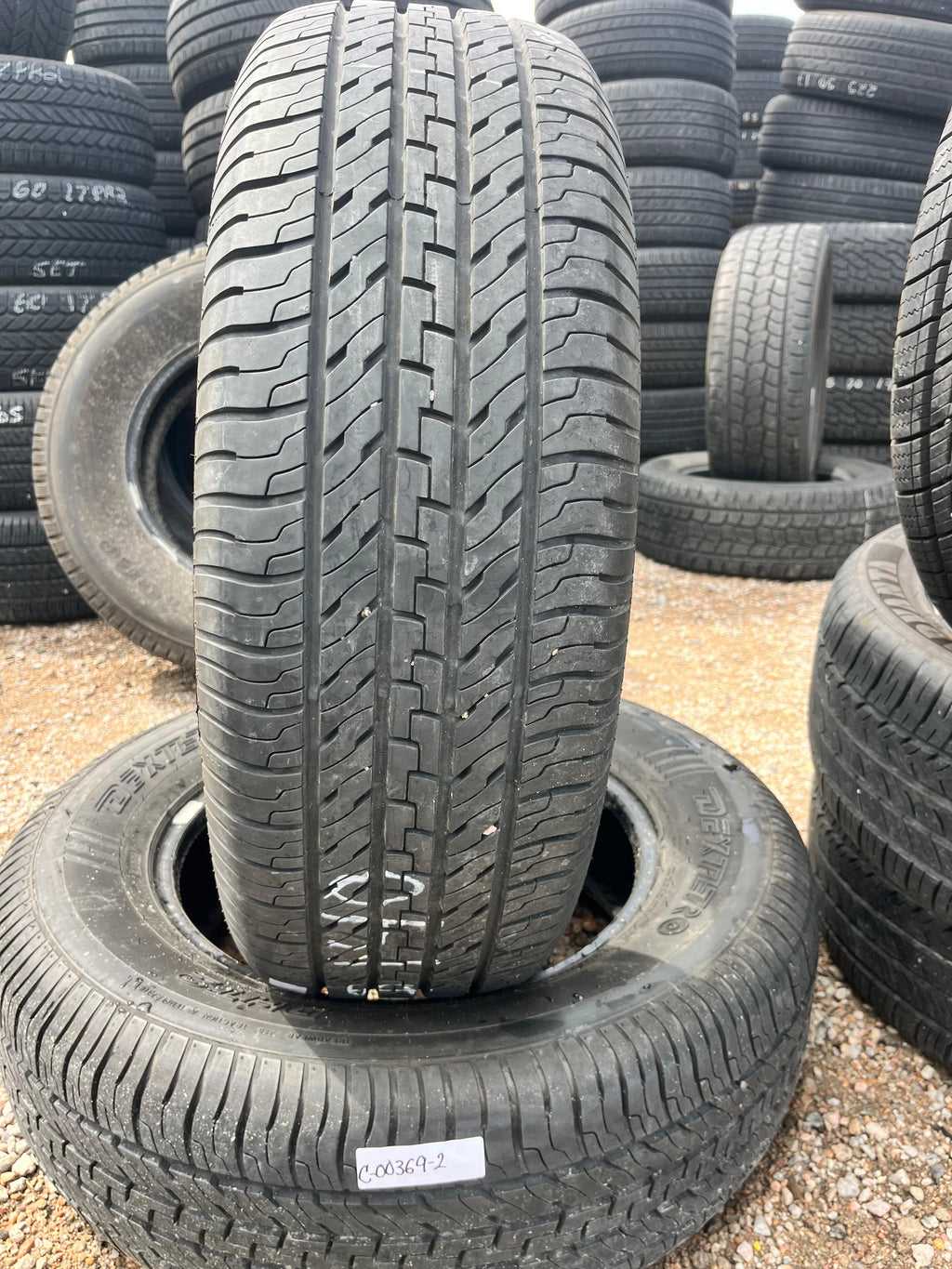 245/65R17 Pair (2 Used Tires) Dextero DHT2