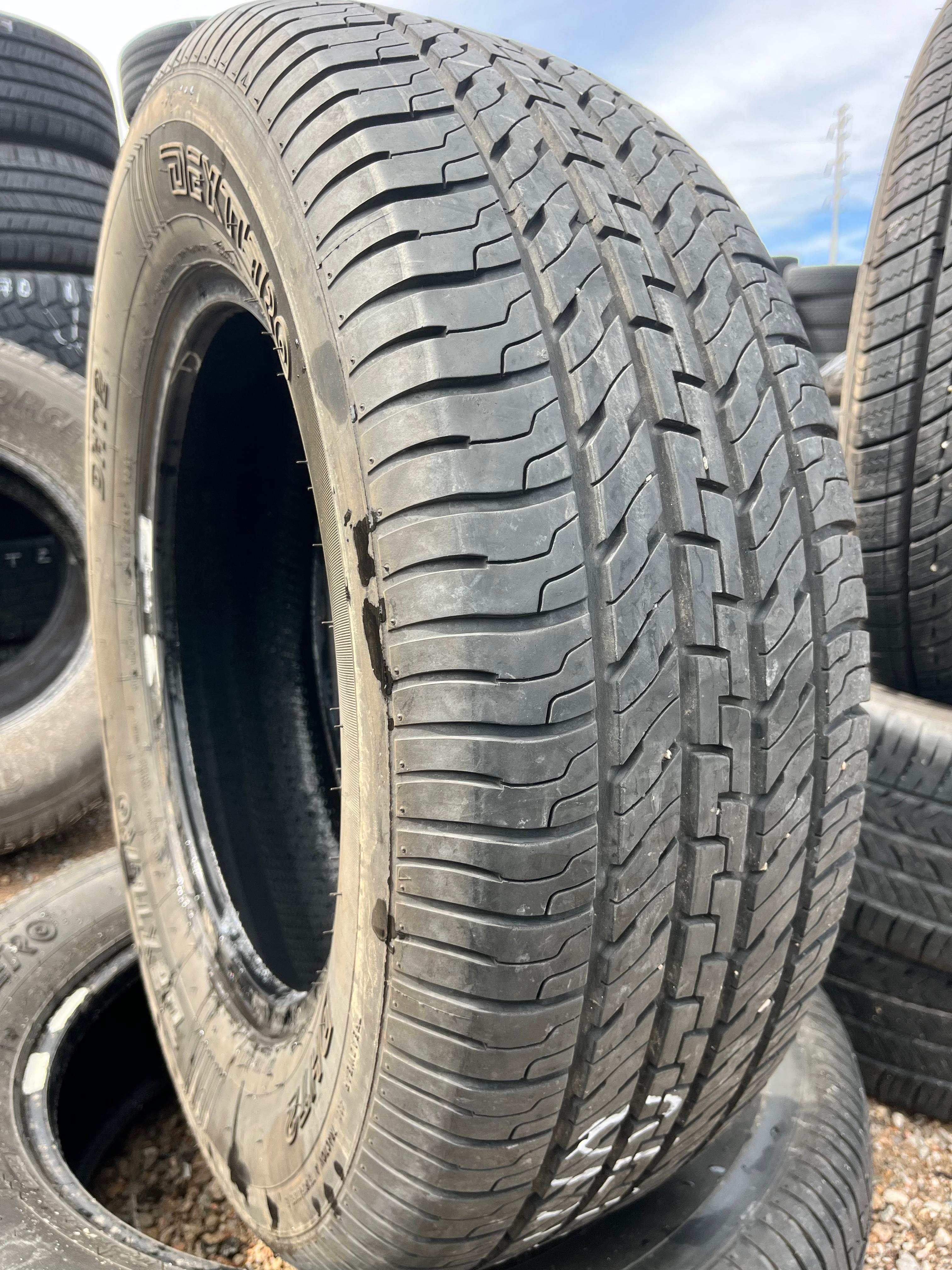 245/65R17 Pair (2 Used Tires) Dextero DHT2