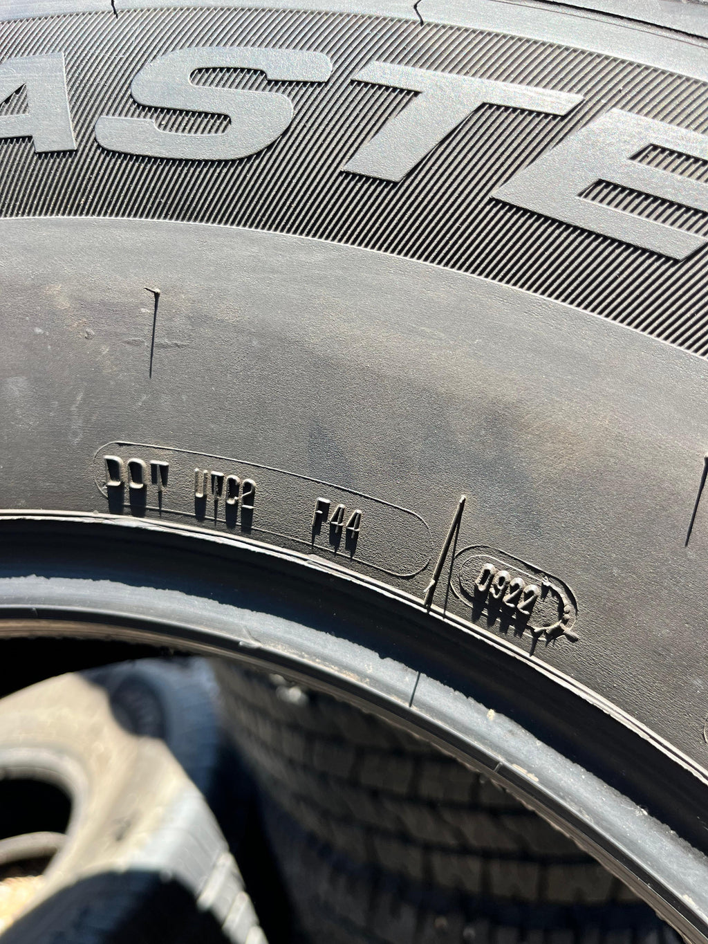265/70R16 Pair (2 Used Tires)  Mastercraft Stratus HT