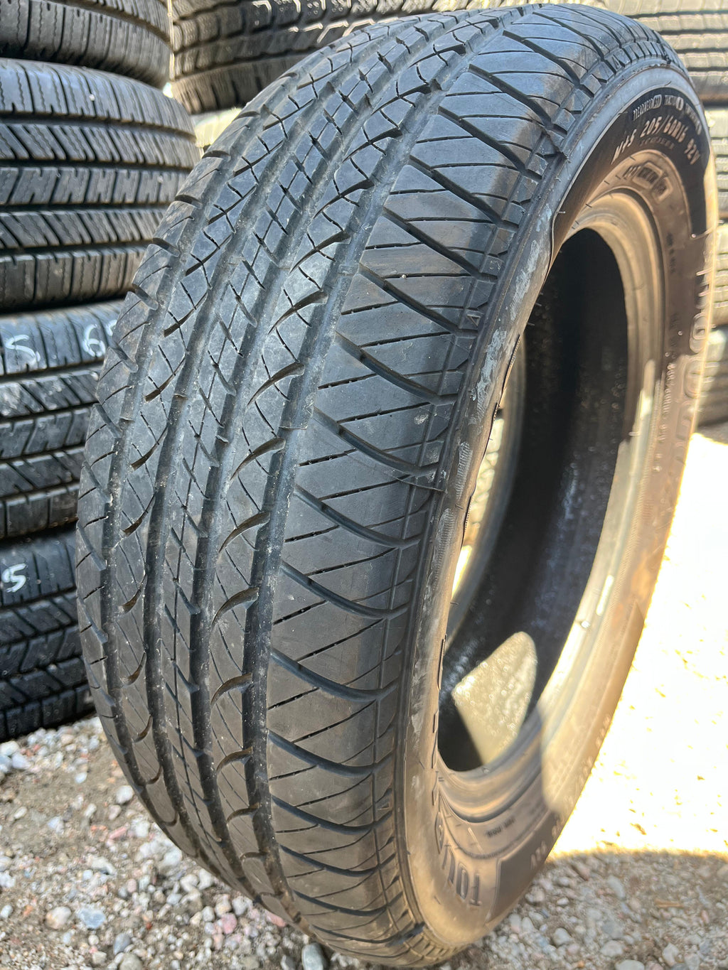 205/60R16 Pair (2 Used Tires) Douglas Touring