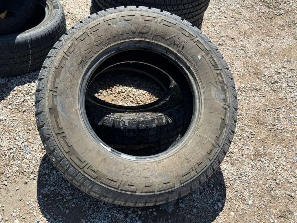 265/70R17 Pair (2 Used Tires) Crosswind A/T