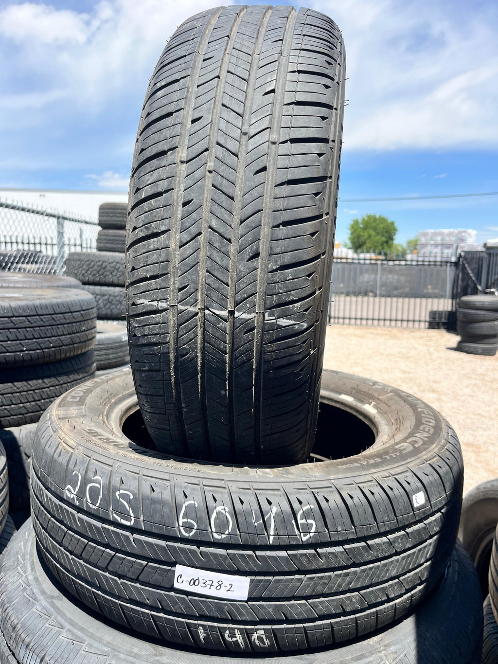 205/60R16 Pair (2 Used Tires) Caldera Tires Confidence