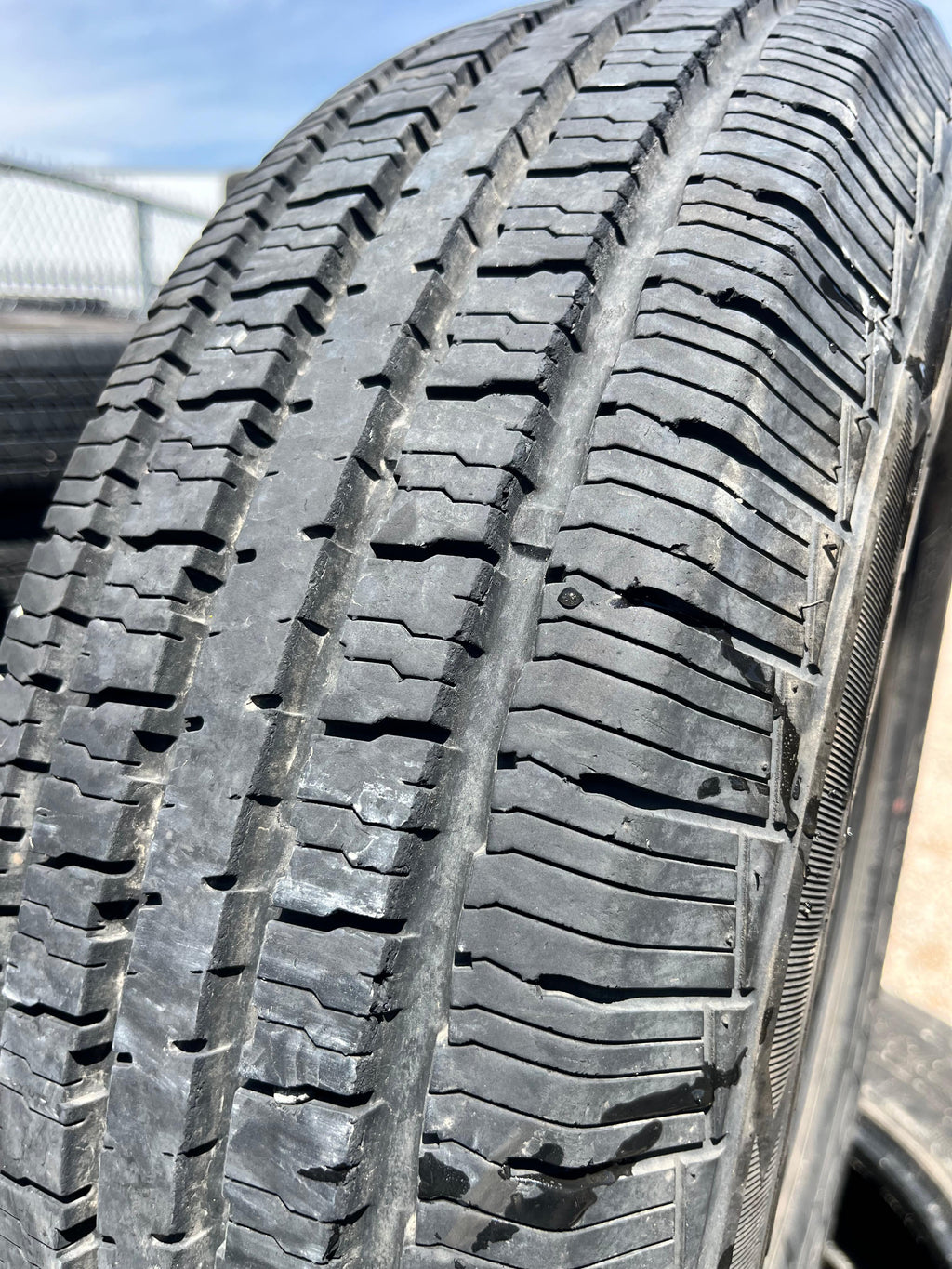 LT225/75R16 Pair (2 Used Tires) Mericus Commercial
