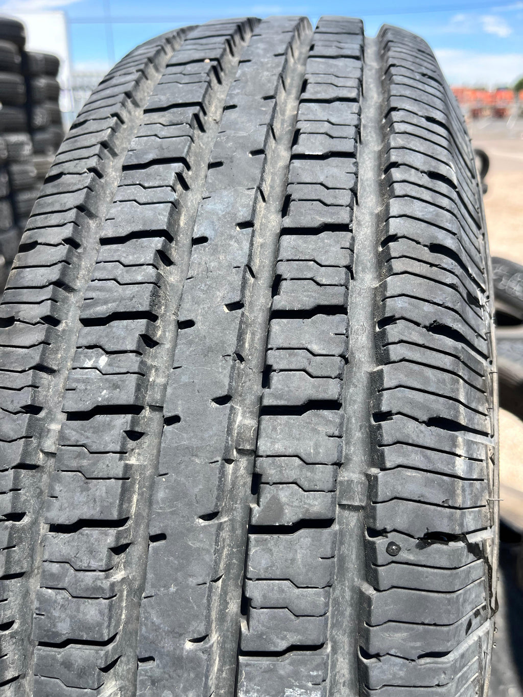 LT225/75R16 Pair (2 Used Tires) Mericus Commercial