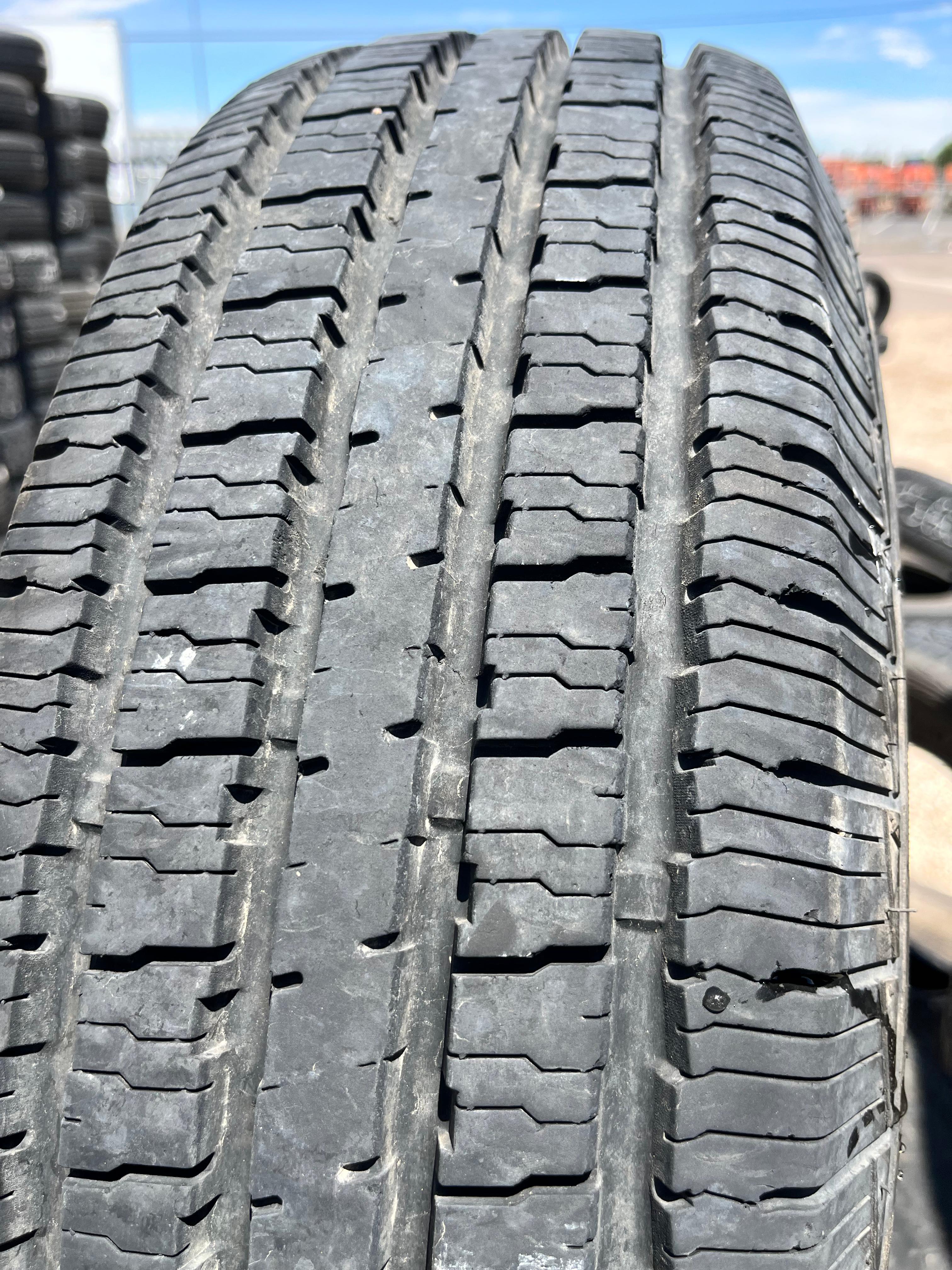 LT225/75R16 Pair (2 Used Tires) Mericus Commercial