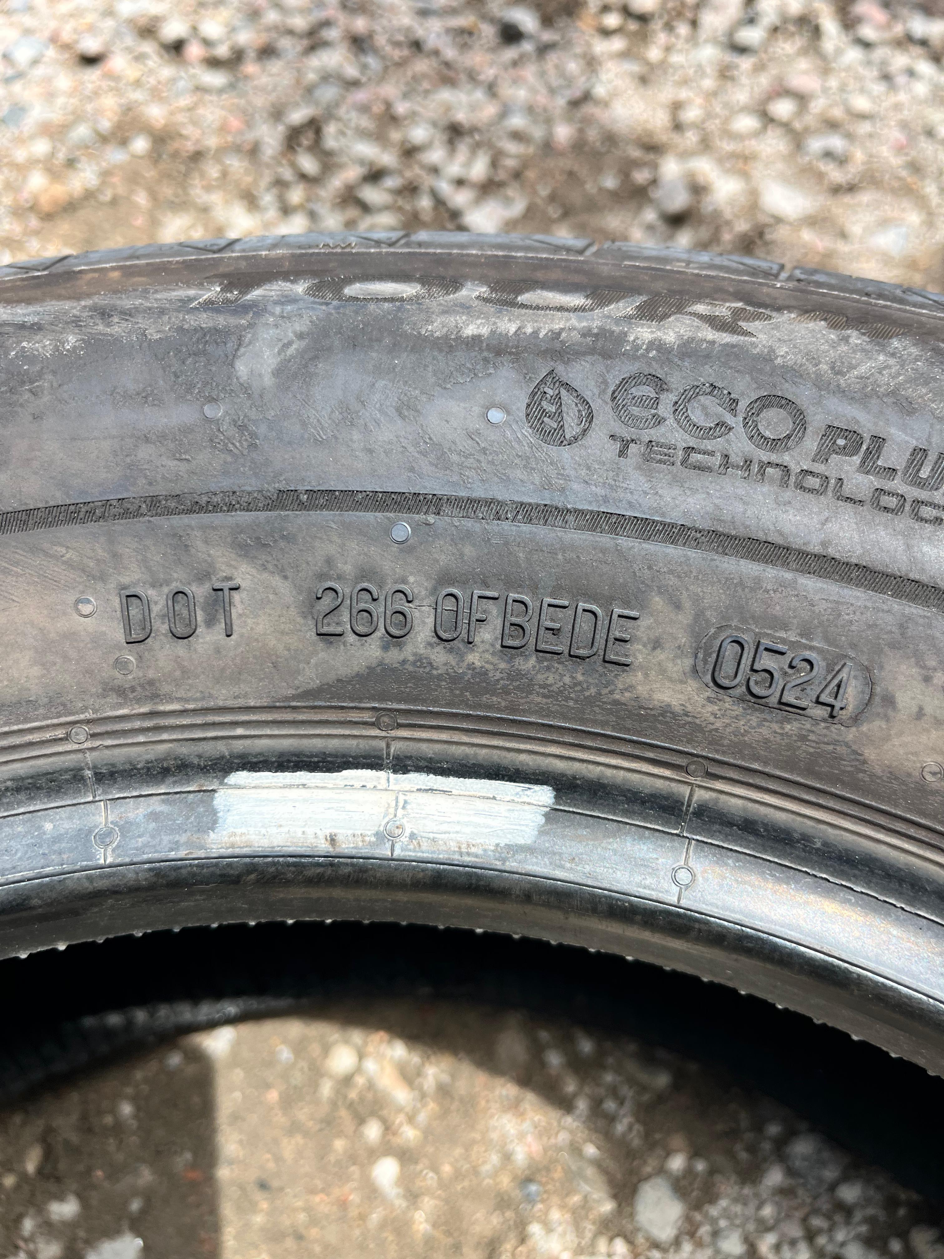 205/65R16 Pair (2 Used Tires) Continental ControlContac