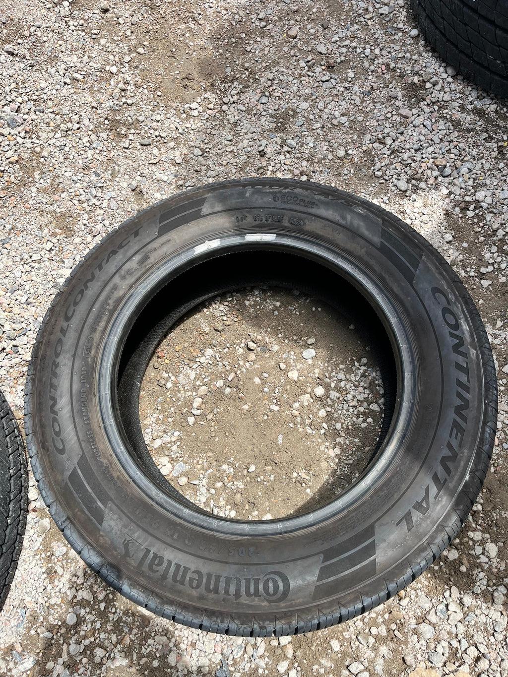 205/65R16 Pair (2 Used Tires) Continental ControlContac
