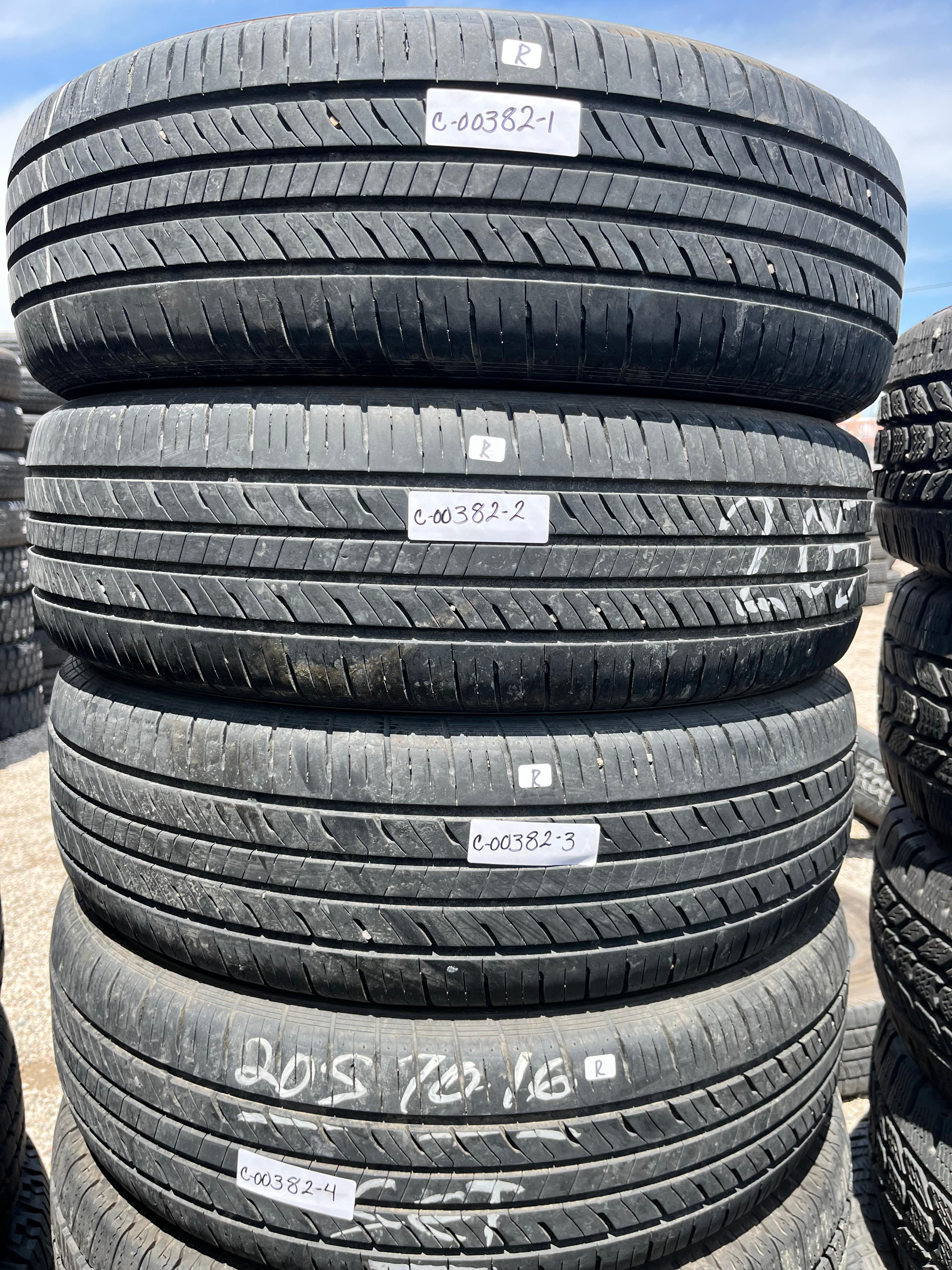 205/70R16 Set (4 Used Tires) Laufenn G FIT AS