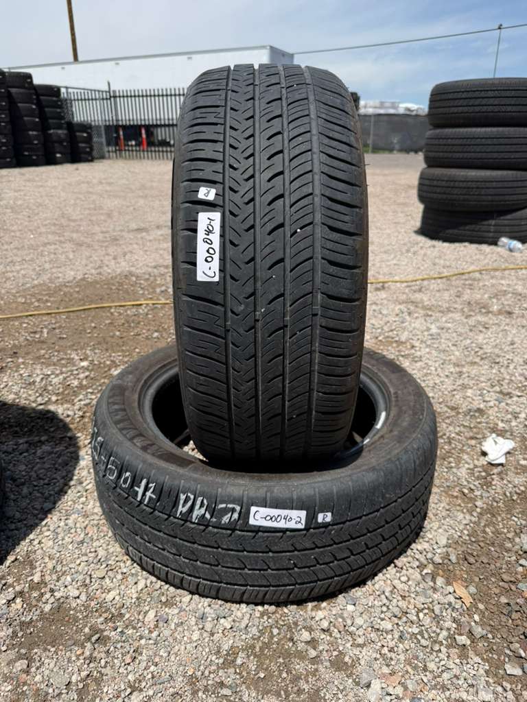 225/50R17 Pair (2 Used Tires) Advanta HPZ-02