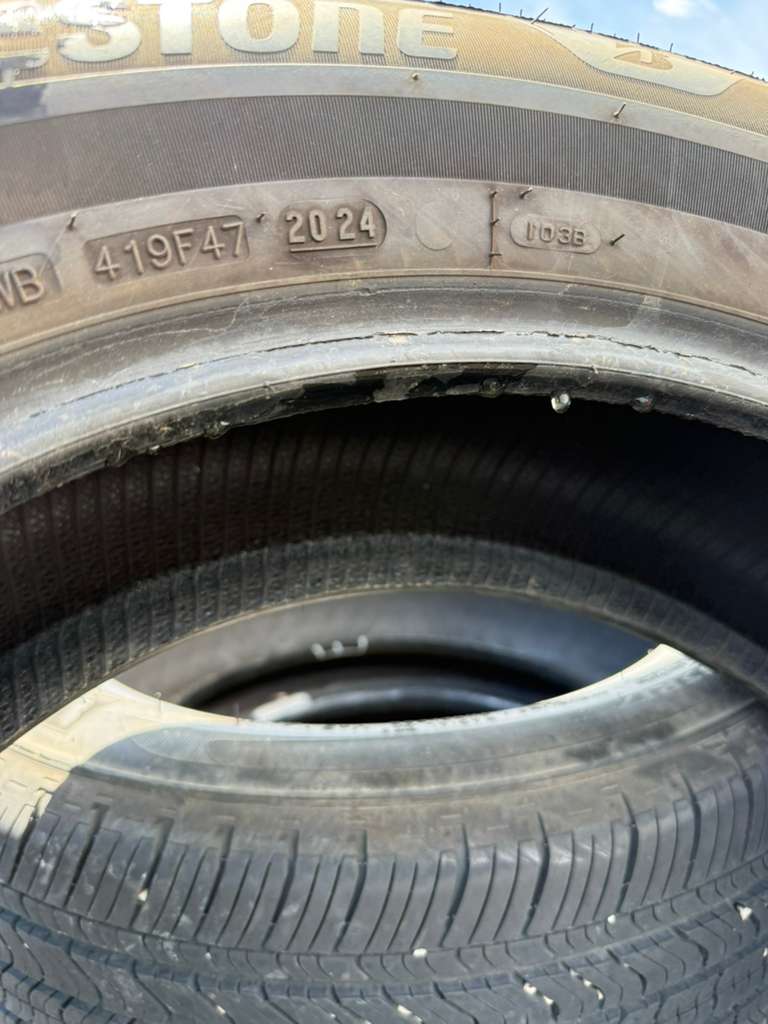 225/60R17 Set (4 Used Tires) Bridgestone WeatherPeak