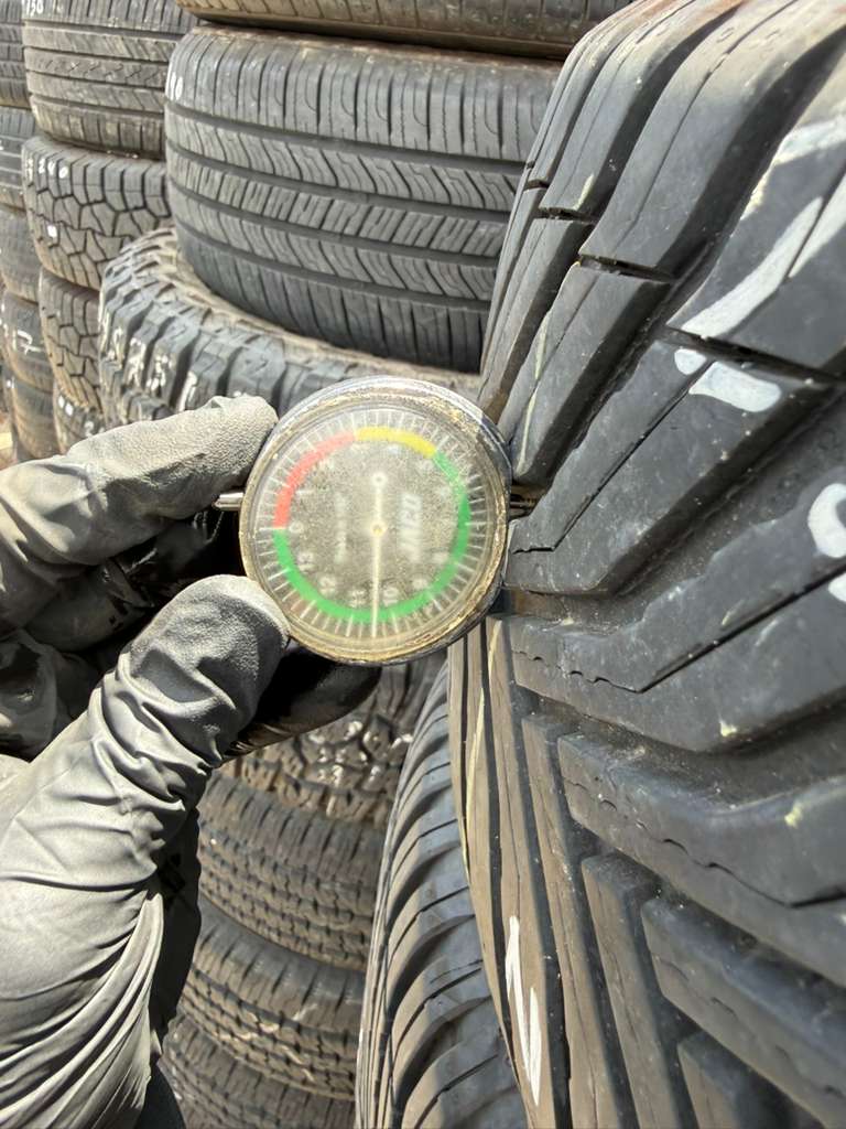 235/65R17 Pair (2 Used Tires) Michelin Cross Climate 2