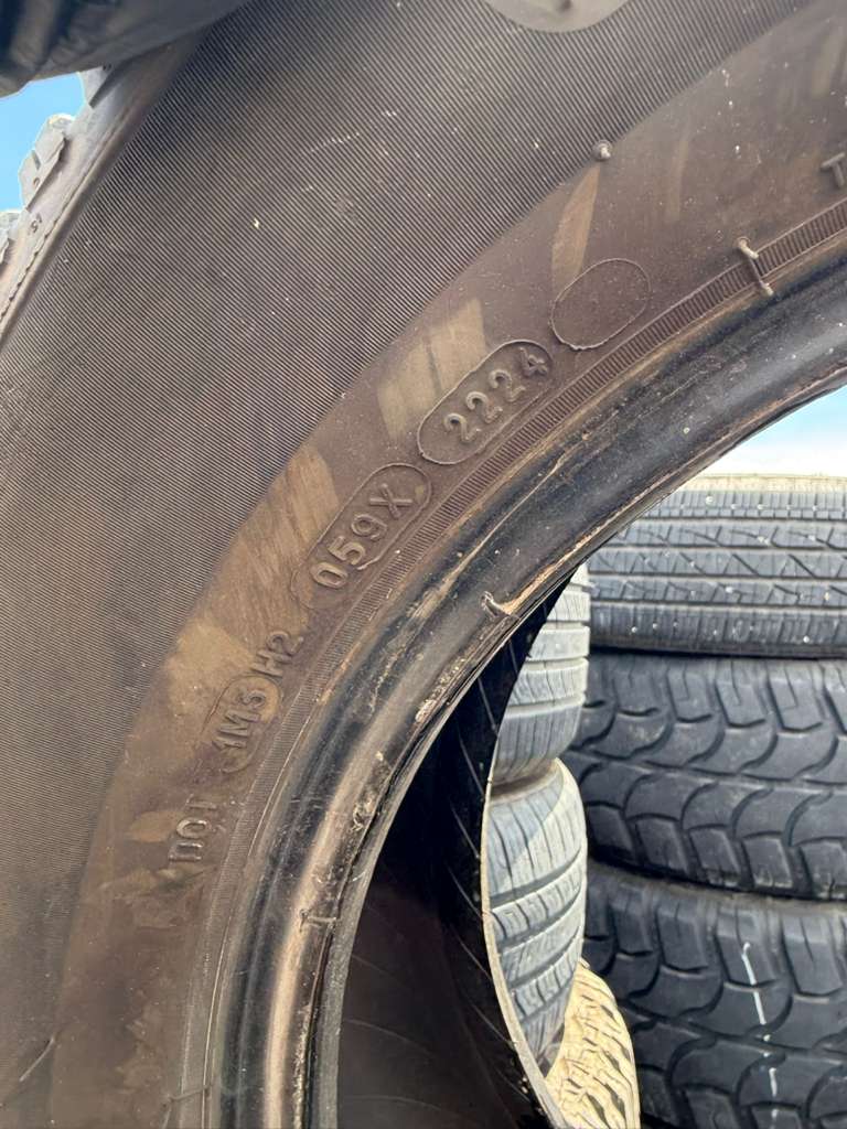 235/65R17 Pair (2 Used Tires) Michelin Cross Climate 2