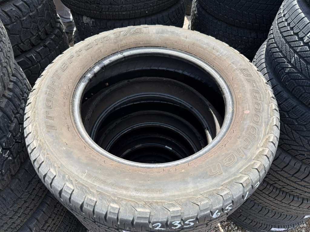 235/65R17 Set (4 Used Tires) Bfgoodrich Trail Terrain