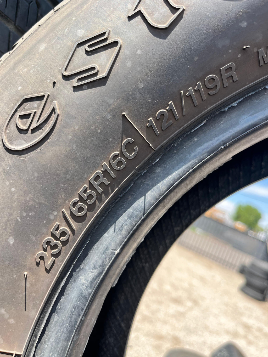 235/65R16C Set (4 Used Tires) Firestone WinterForce