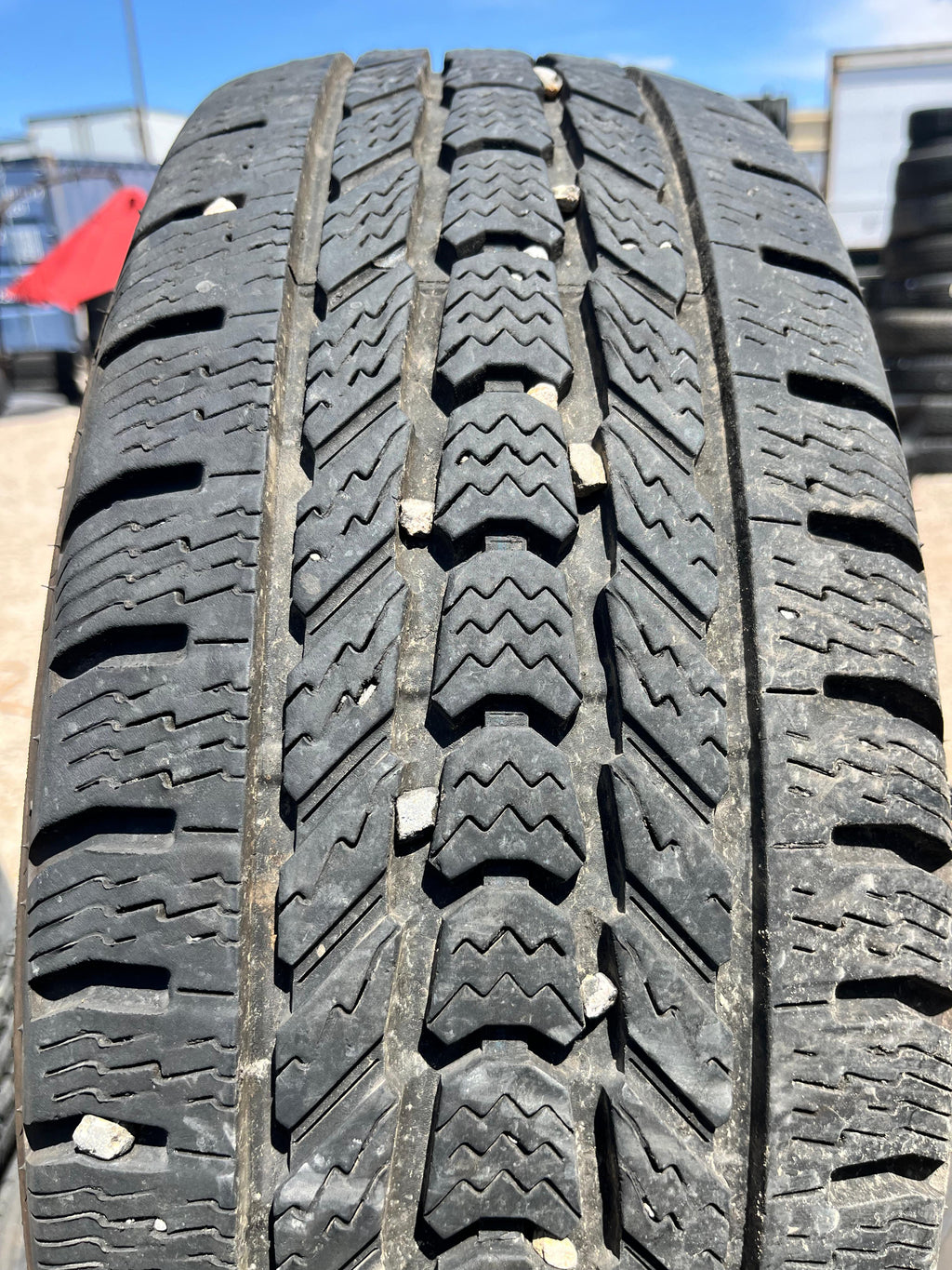 235/65R16C Set (4 Used Tires) Firestone WinterForce