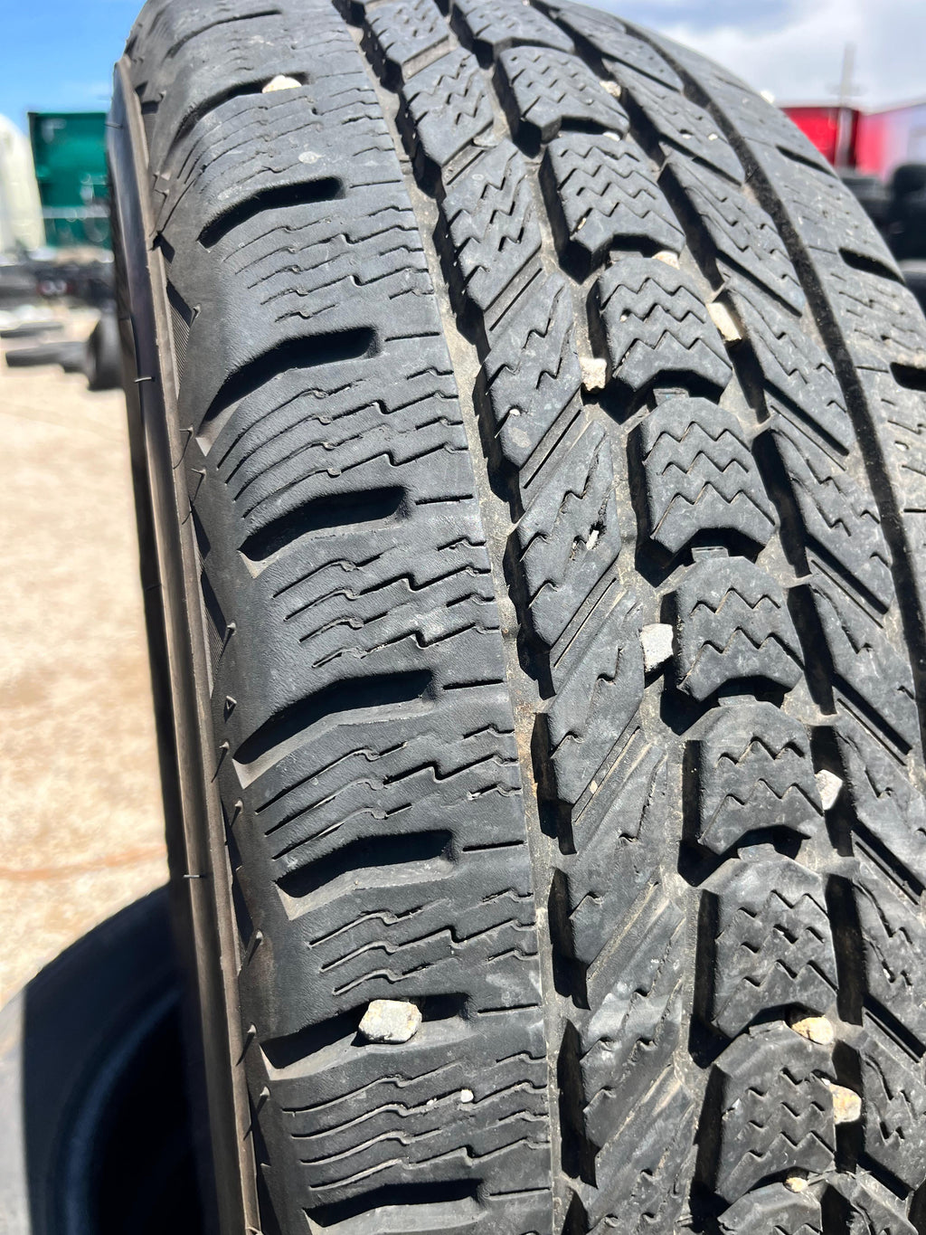 235/65R16C Set (4 Used Tires) Firestone WinterForce