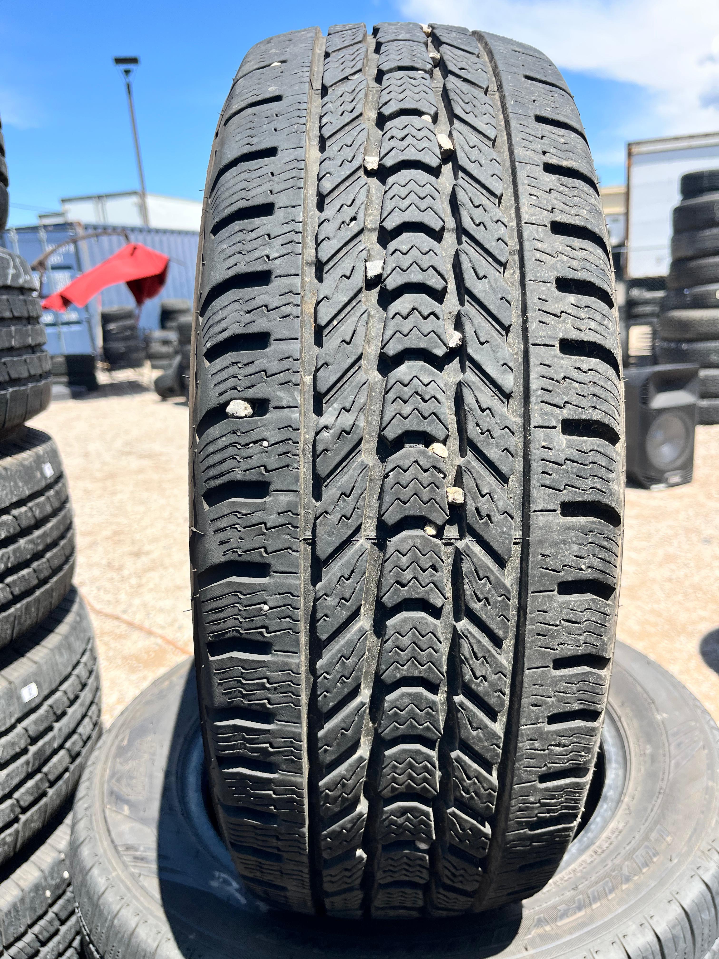 235/65R16C Set (4 Used Tires) Firestone WinterForce