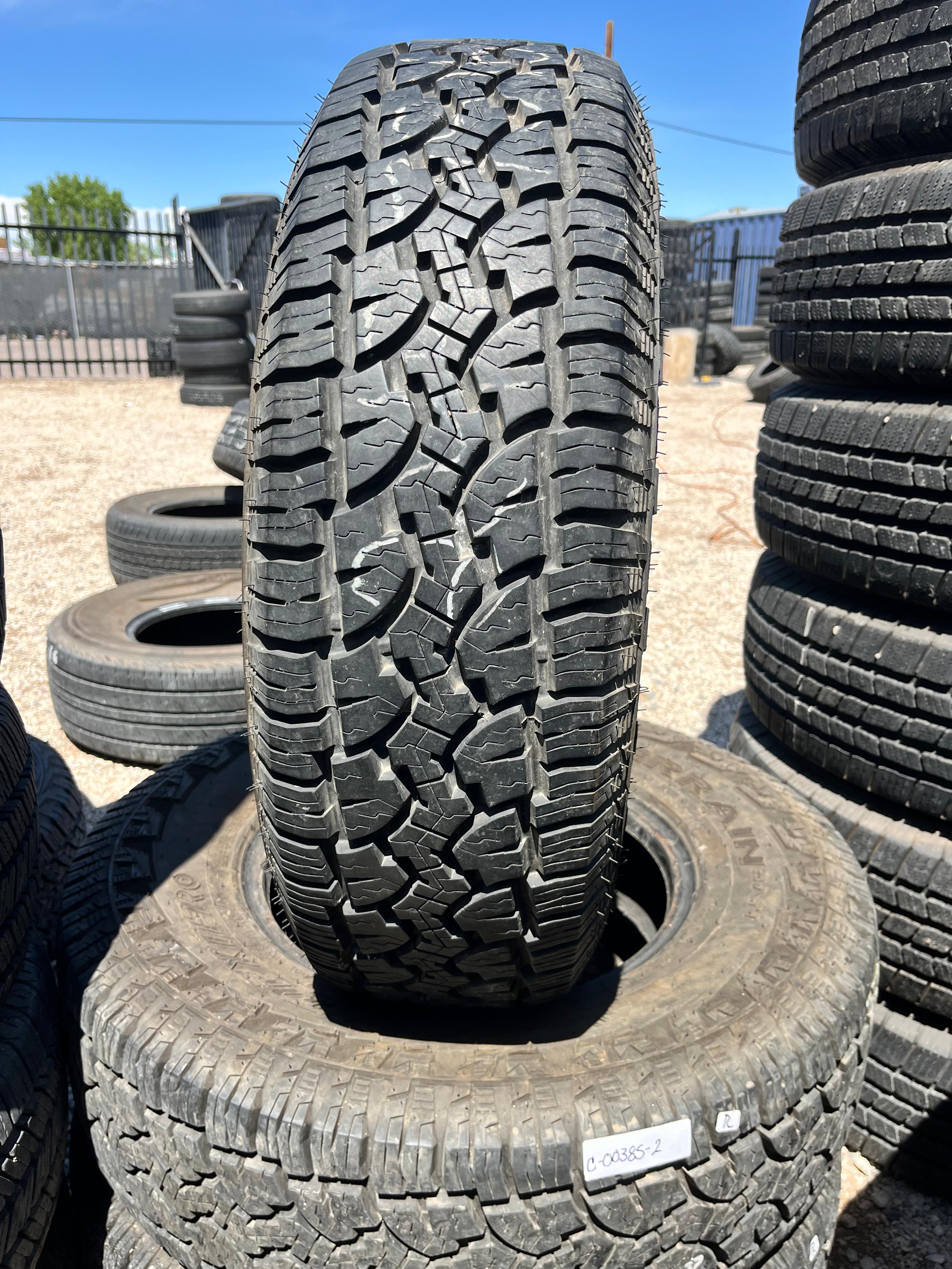 245/75R16 (3 Used Tires) Dextero All Terrain (DAT1)