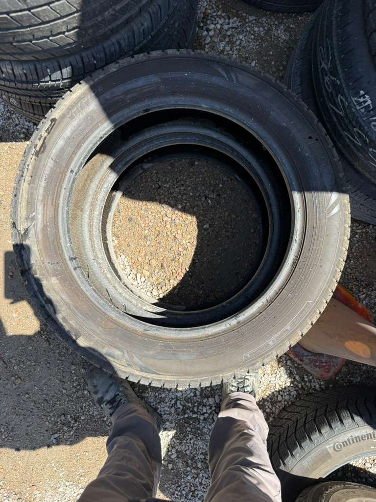 235/55R19 Pair (2 Used Tires) Sumitomo HTR A/S P03