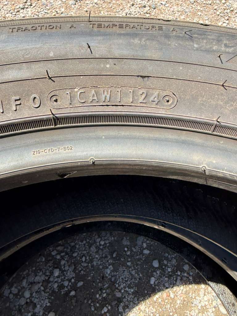 235/55R19 Pair (2 Used Tires)  Ironman iMove Gen 3 AS