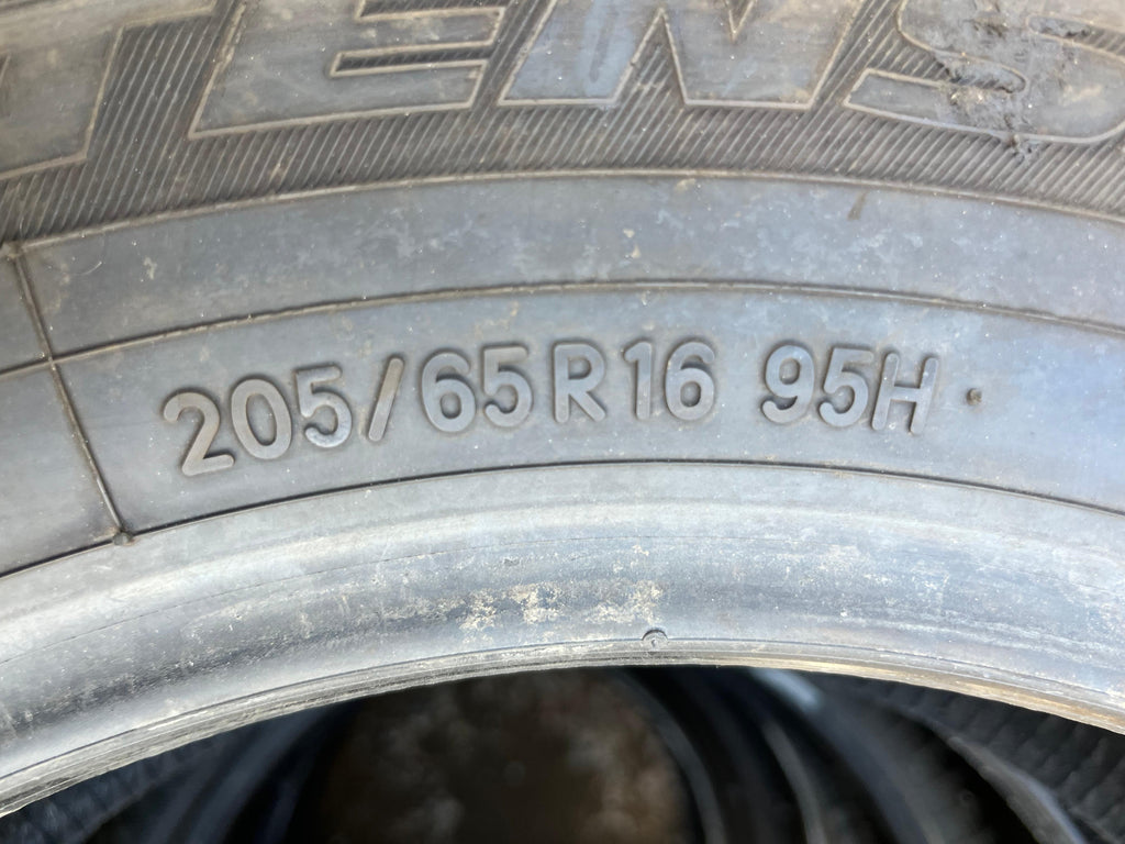 205/65R16 Pair (2 Used Tires) Toyo Extensa II