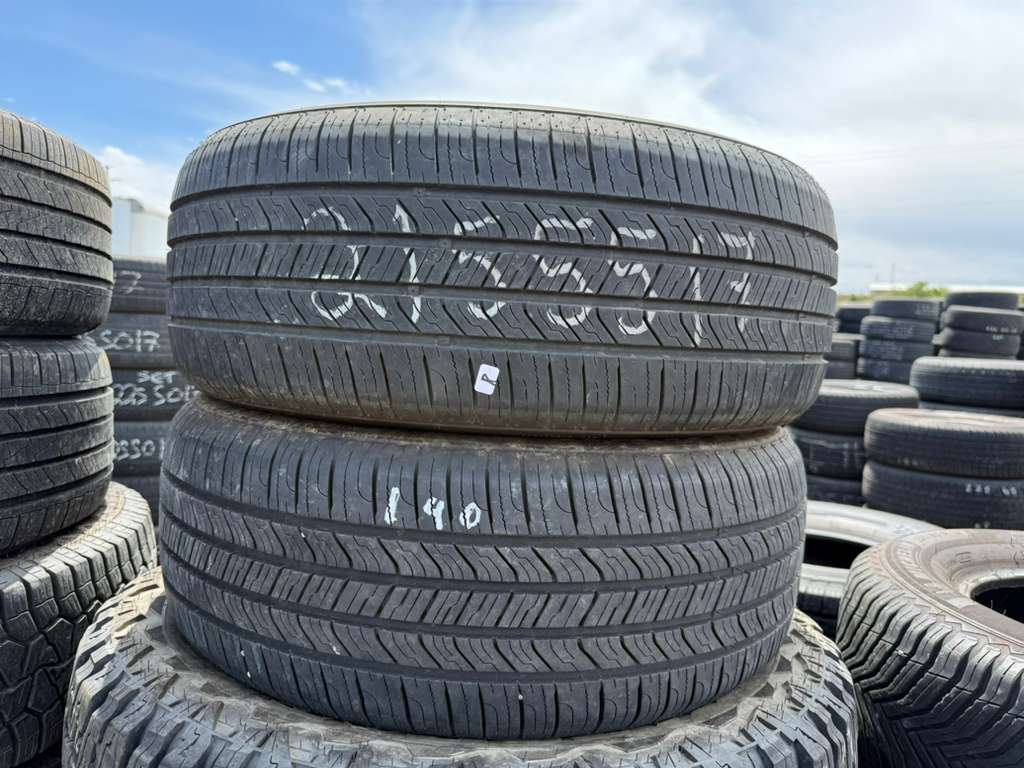 215/55R17 Pair (2 Used Tires) Sailun Atrezzo SH408