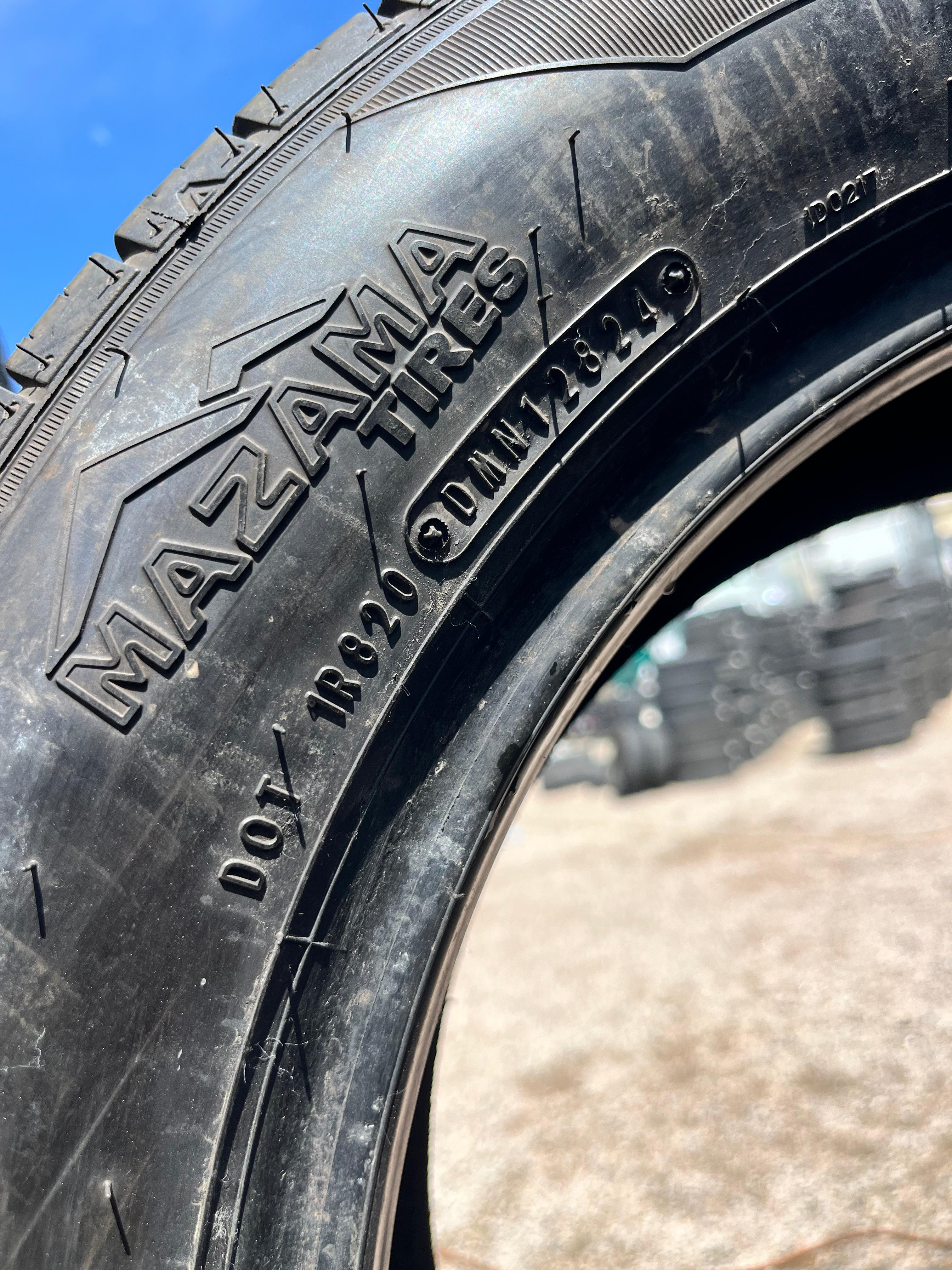 205/60R16 Pair (2 Used Tires) Mazama Tires Reputation (NLW-3)