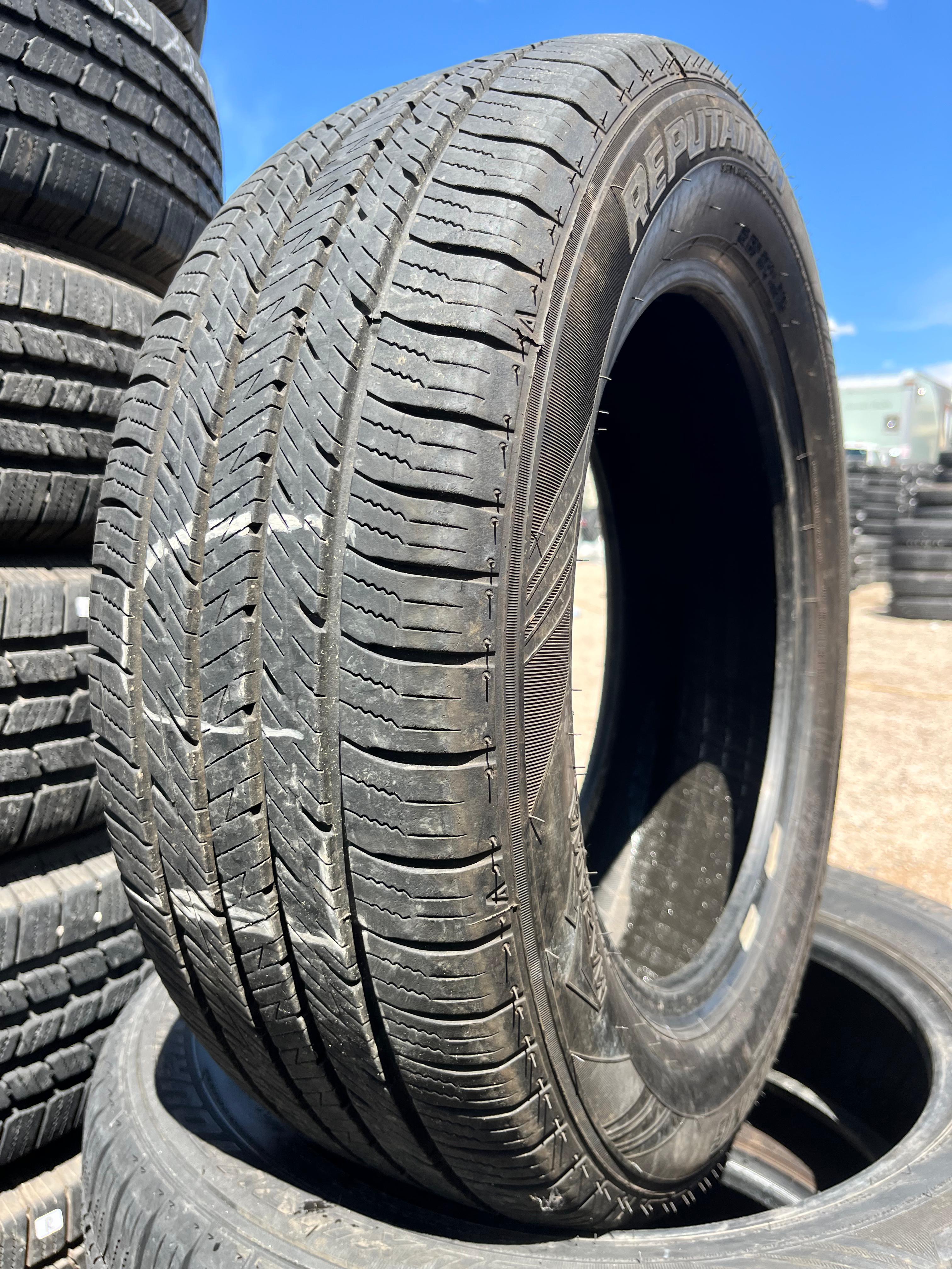 205/60R16 Pair (2 Used Tires) Mazama Tires Reputation (NLW-3)