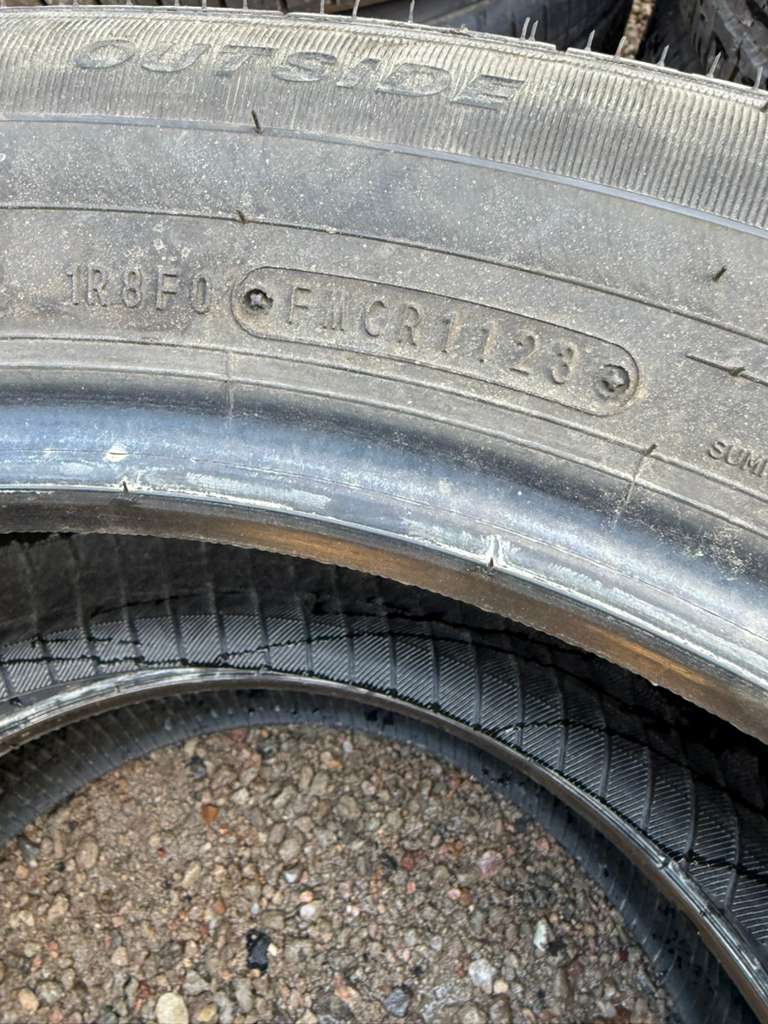 235/55R19 Pair (2 Used Tires) Falken Pro G5 CSV