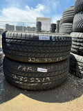 235/55R19 Pair (2 Used Tires) Bridgestone Alenza AS Ultra