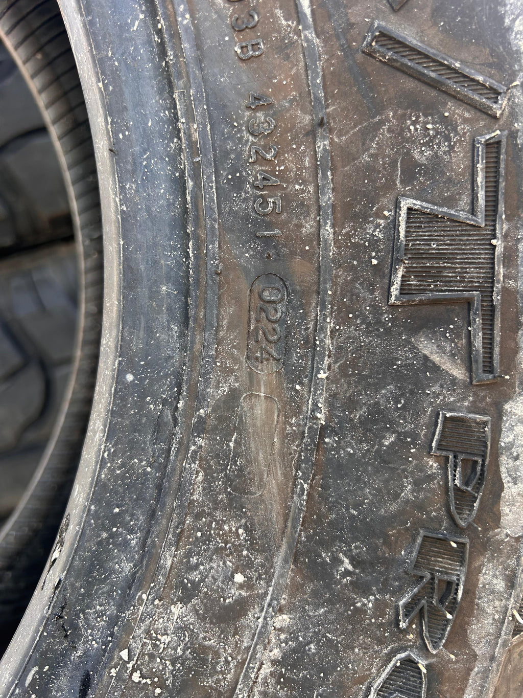 LT245/75R17 Pair (2 Used Tires) Milestar Patagonia A/T Pro