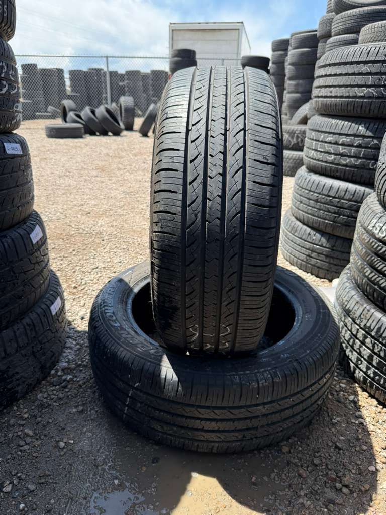 235/55R19 Pair (2 Used Tires) Toyo Open Country A39