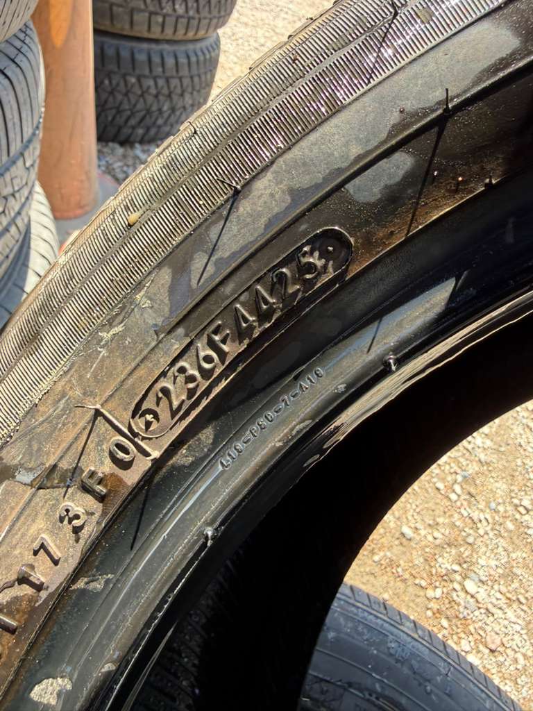235/55R19 Pair (2 Used Tires) Toyo Open Country A39