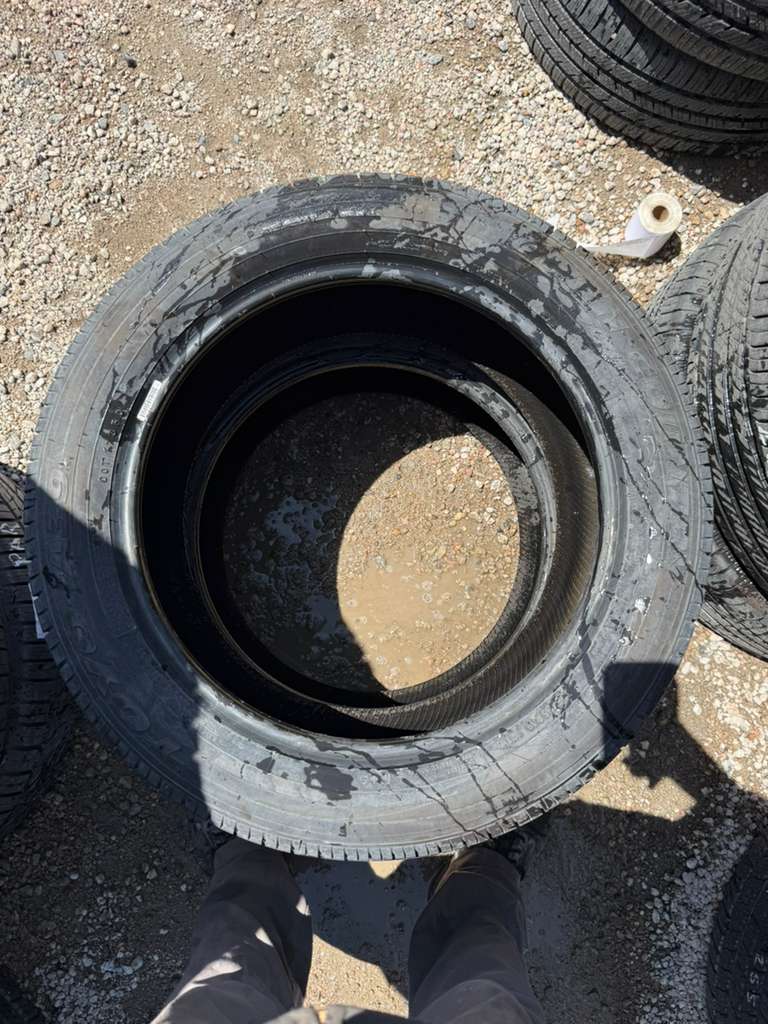 235/55R19 Pair (2 Used Tires) Toyo Open Country A39