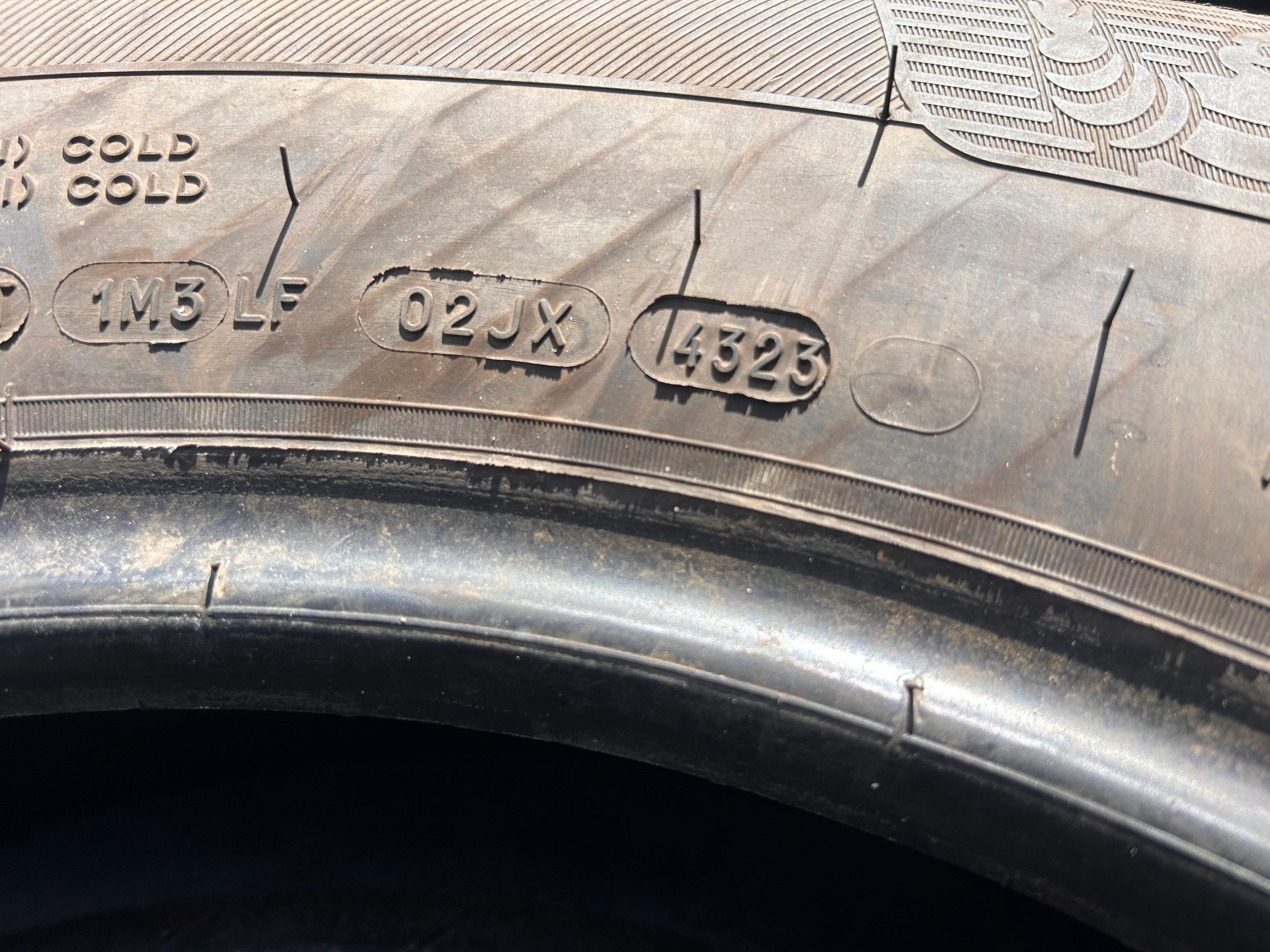 LT235/80R17 Pair (2 Used Tires) Michelin Primacy XC