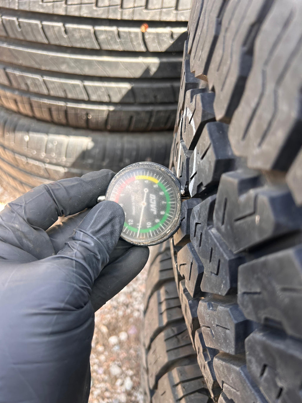 265/70R17 Pair (2 Used Tires) Falken Wildpeak AT4W