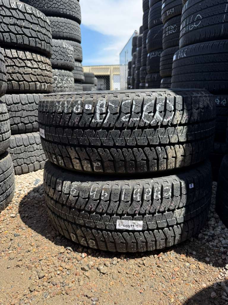 245/45R19 Pair (2 Used Tires) Bridgestone Blizzak WS90