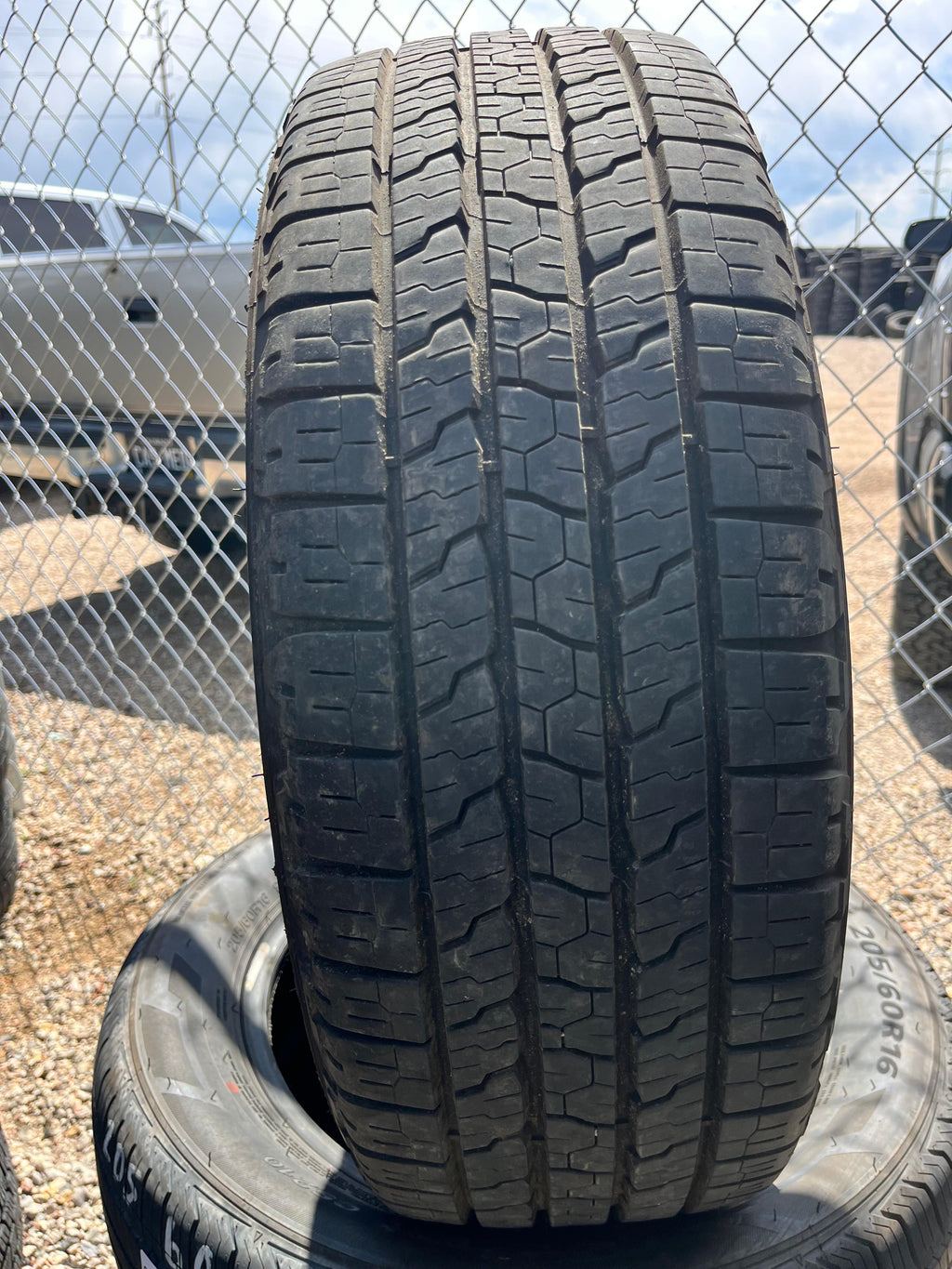 235/65R16C Pair (2 Used Tires) Goodyear Wrangler (WorkHorseHT)