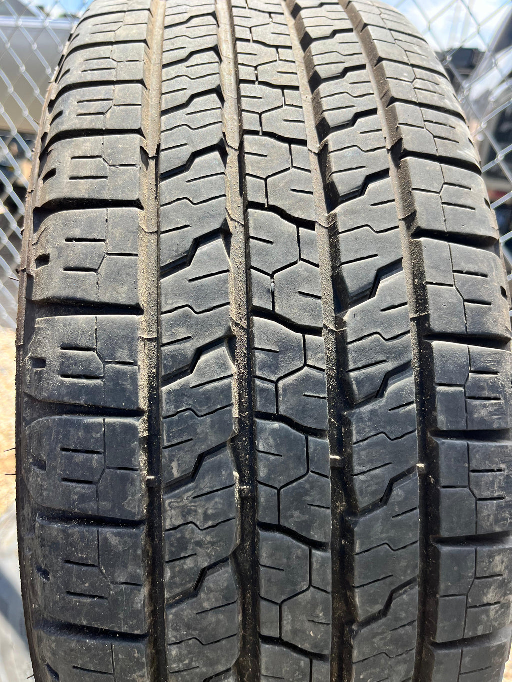 235/65R16C Pair (2 Used Tires) Goodyear Wrangler (WorkHorseHT)
