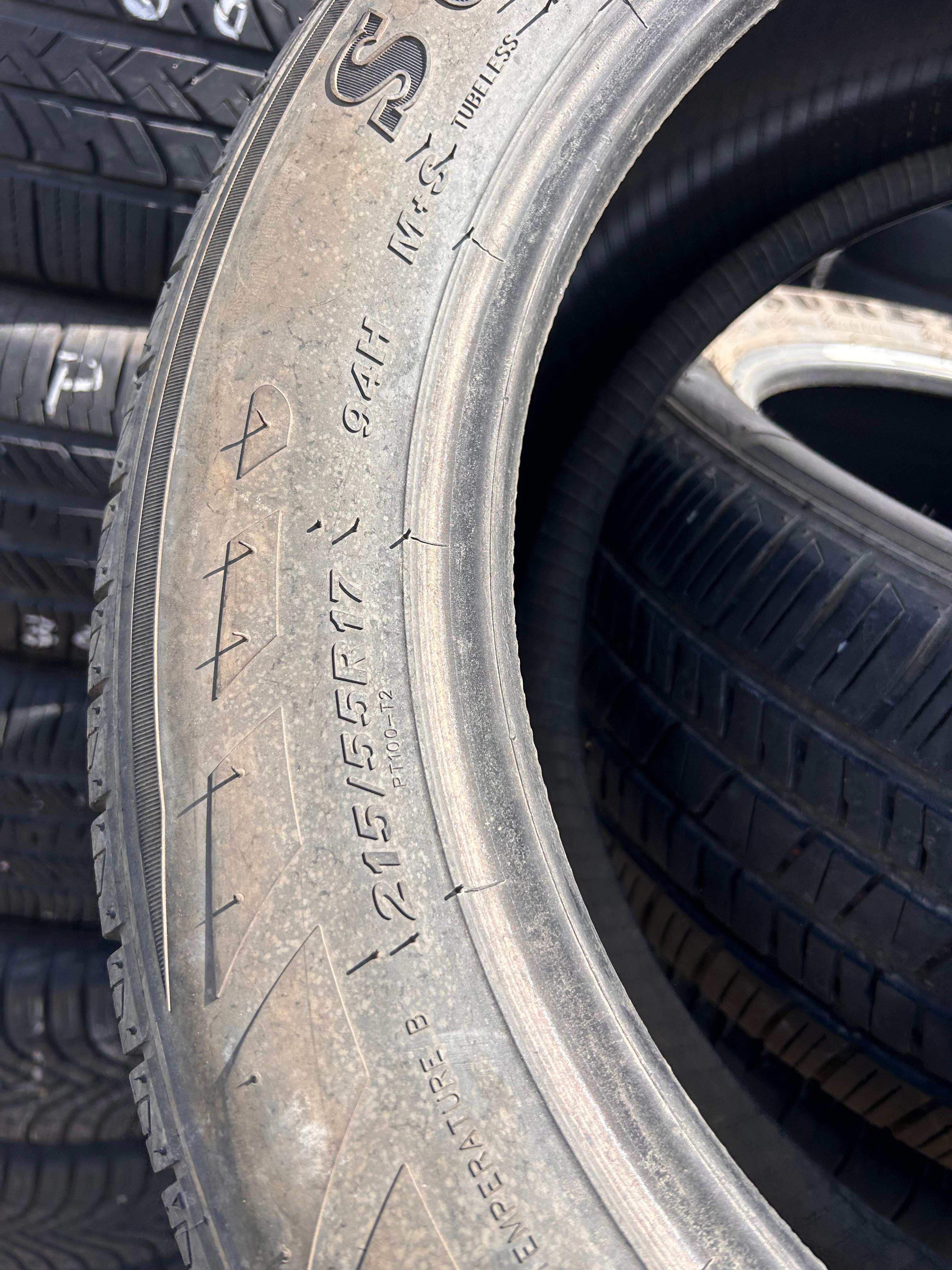 215/55R17 Pair (2 Used Tires) ComfortRide Suretrac
