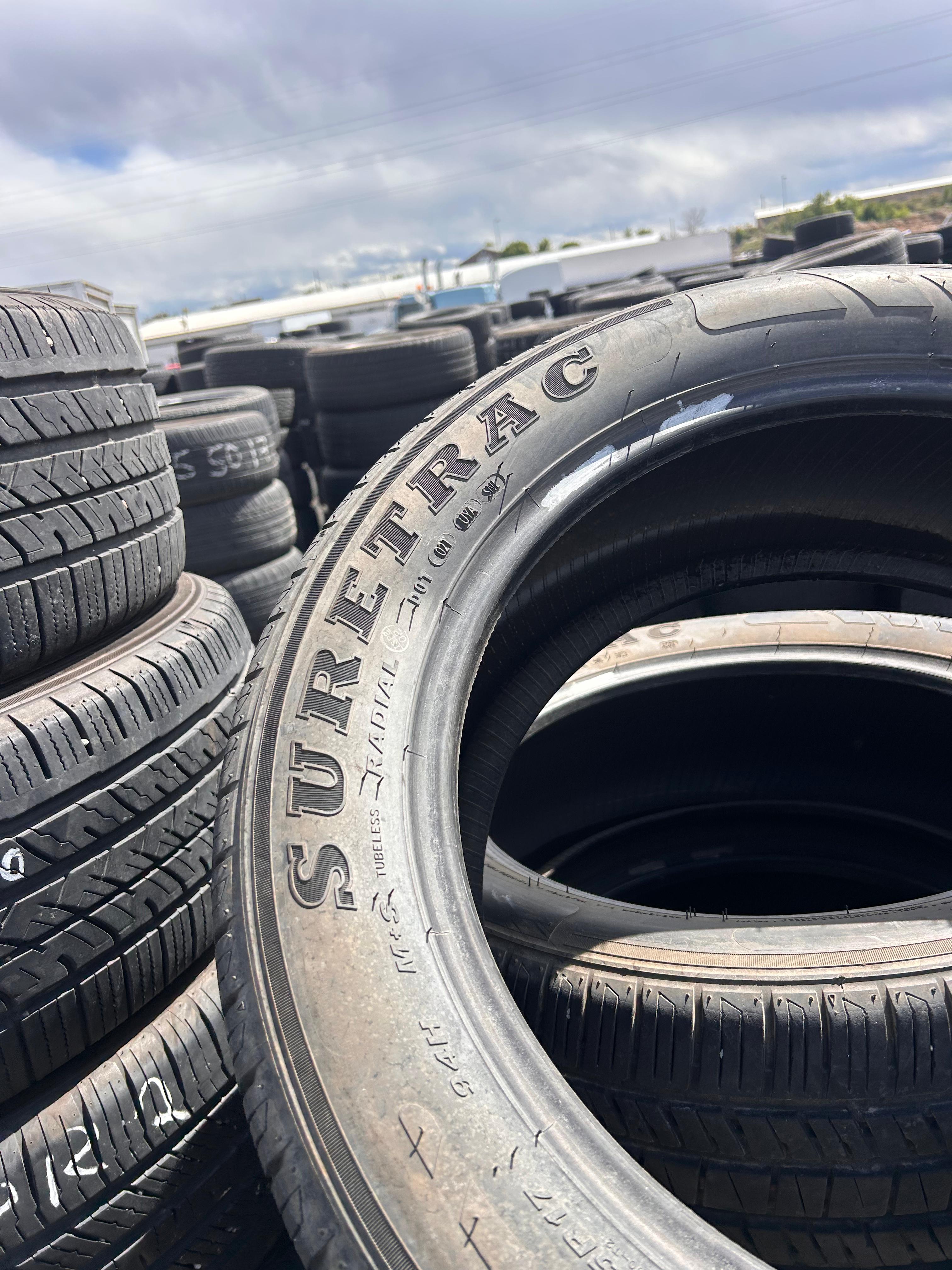 215/55R17 Pair (2 Used Tires) ComfortRide Suretrac
