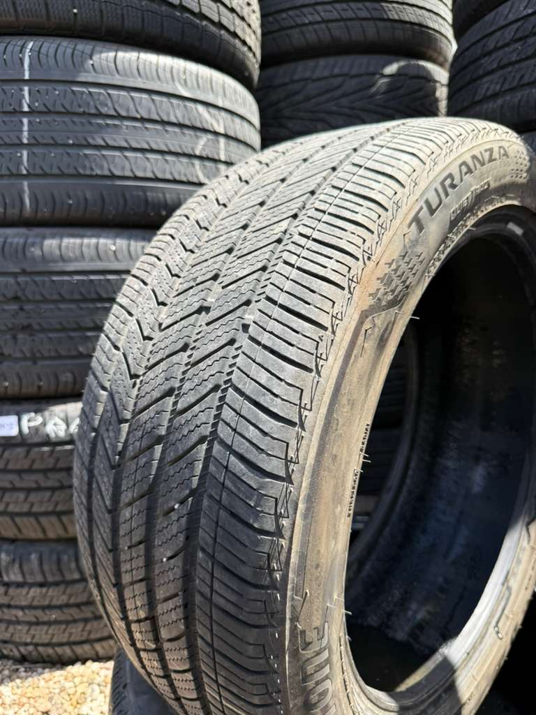 255/45R19 Pair (2 Used Tires) Bridgestone Turanza