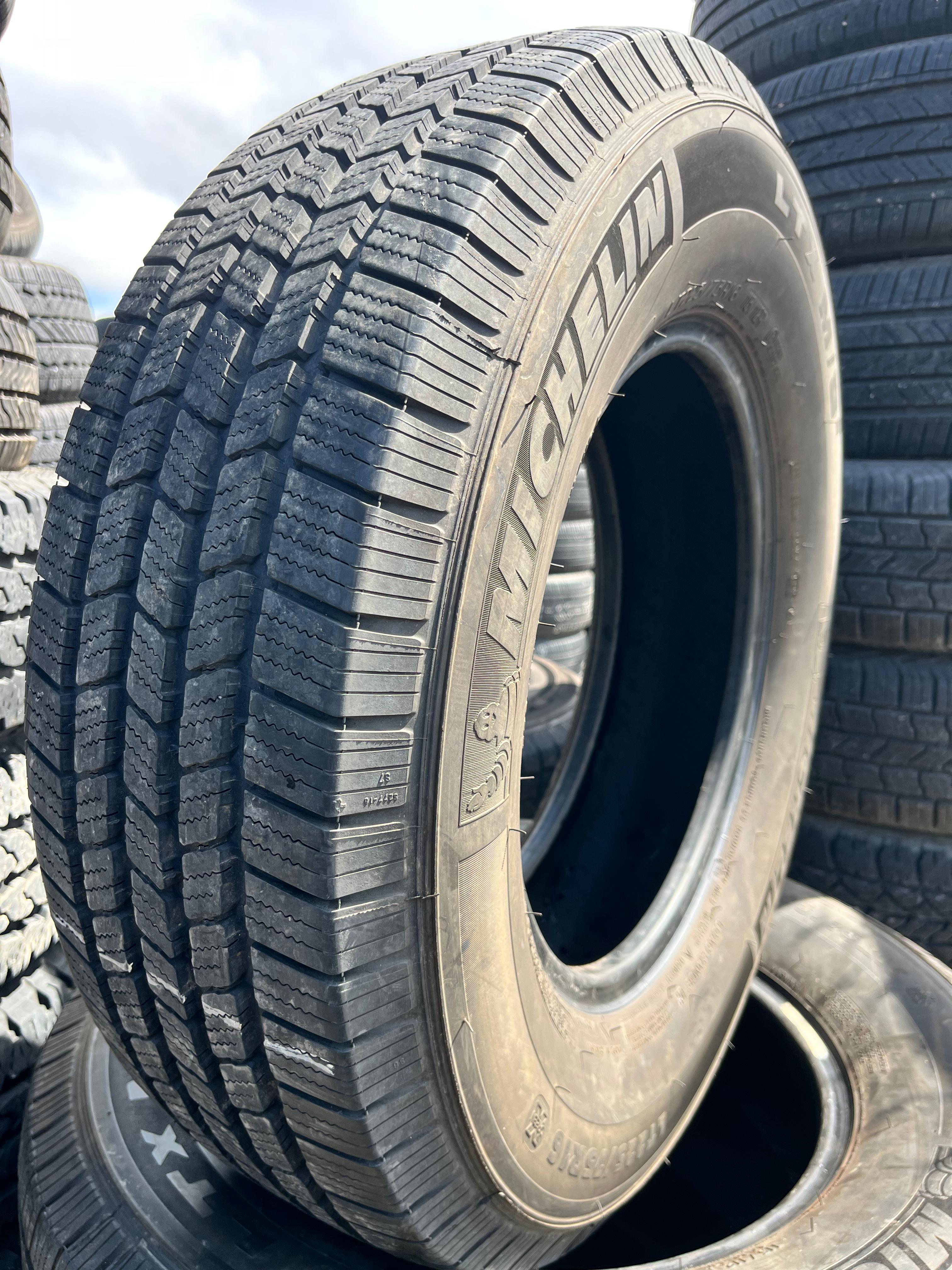 LT225/75R16 Set (6 Used Tires) Michelin LTX II