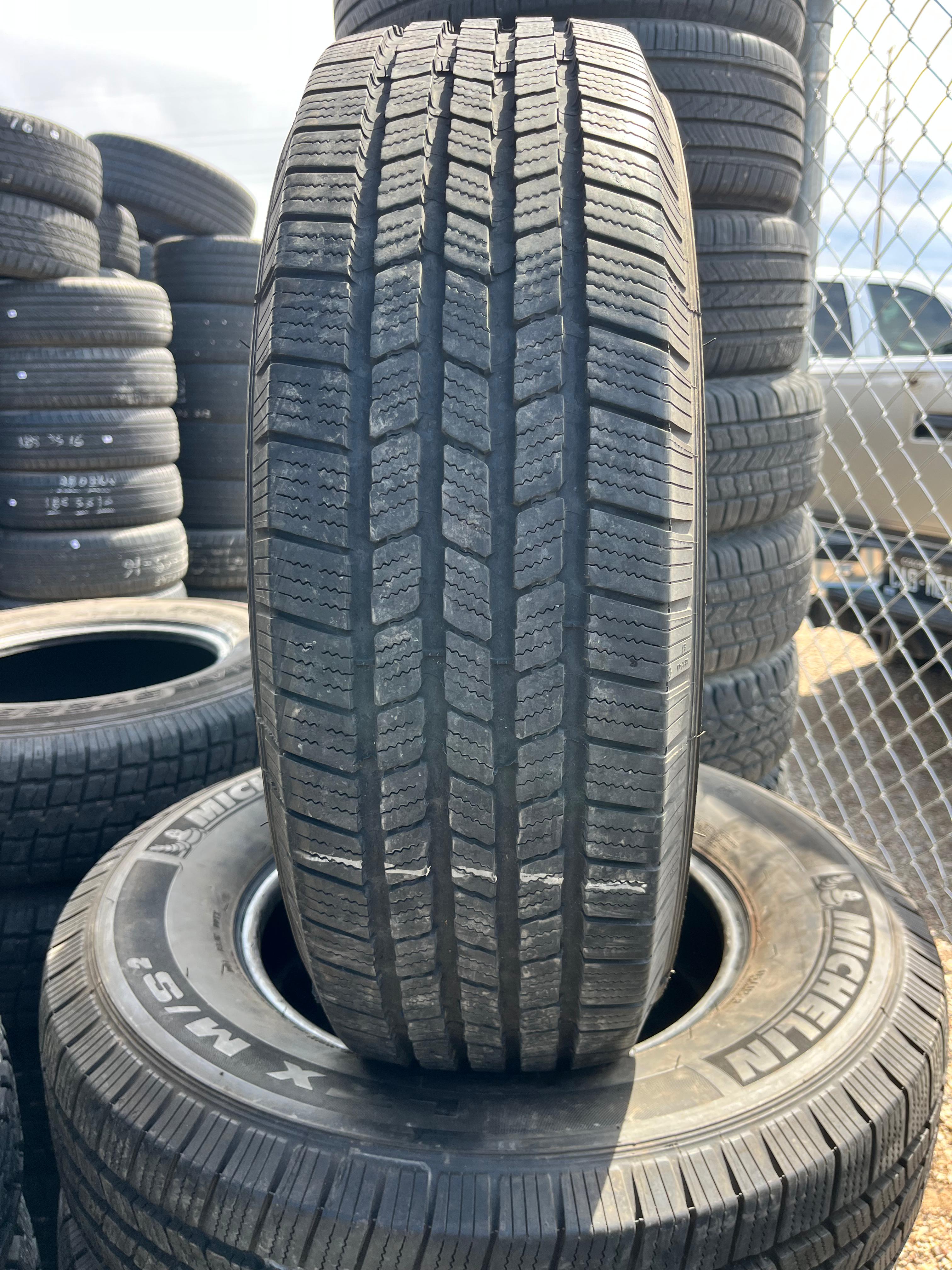 LT225/75R16 Set (6 Used Tires) Michelin LTX II