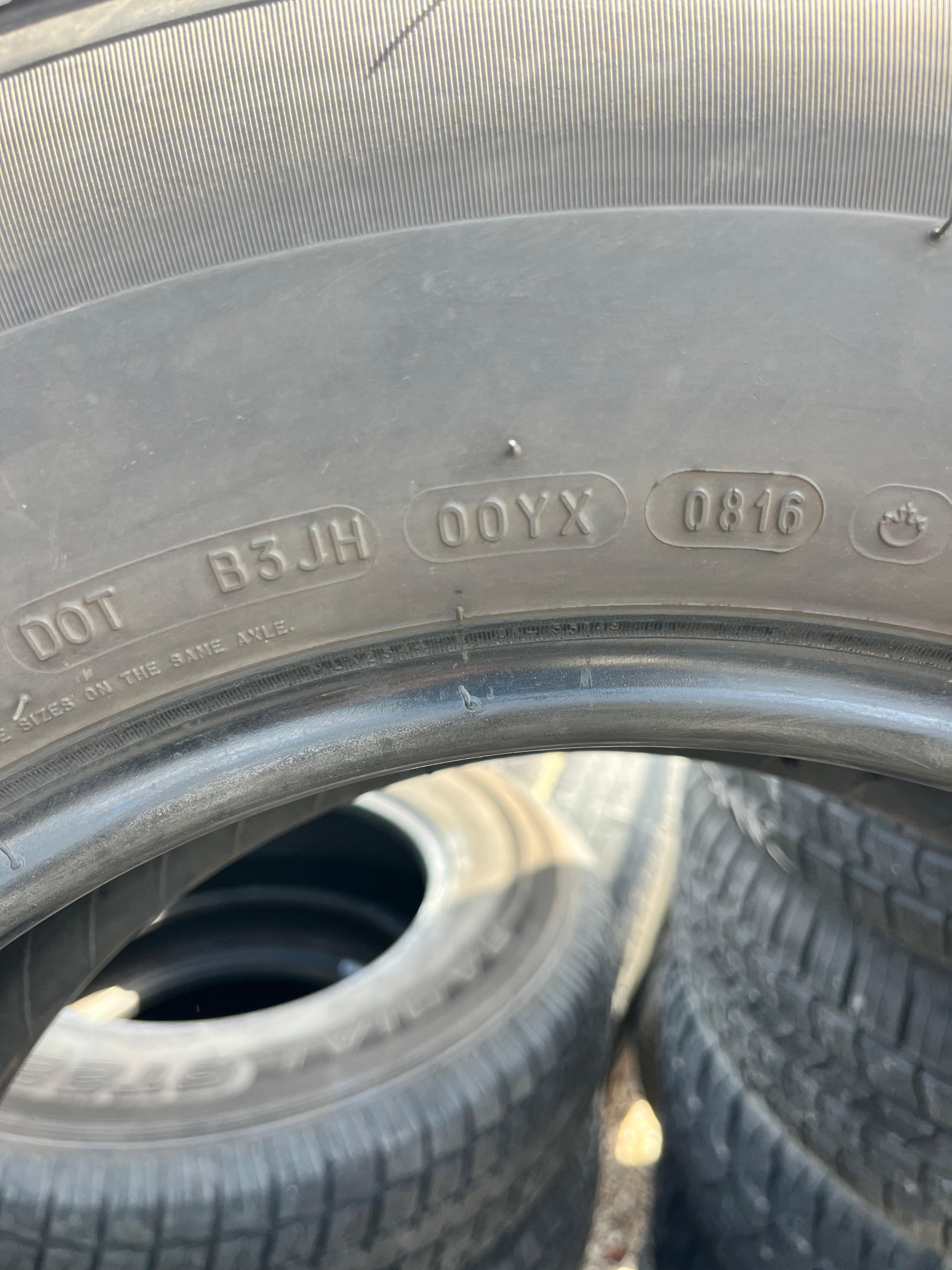LT225/75R16 Set (6 Used Tires) Michelin LTX II