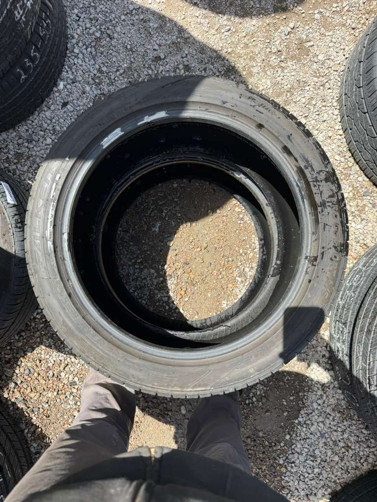 245/45R19 Pair (2 Used Tires) Falken Pro G6 Sport